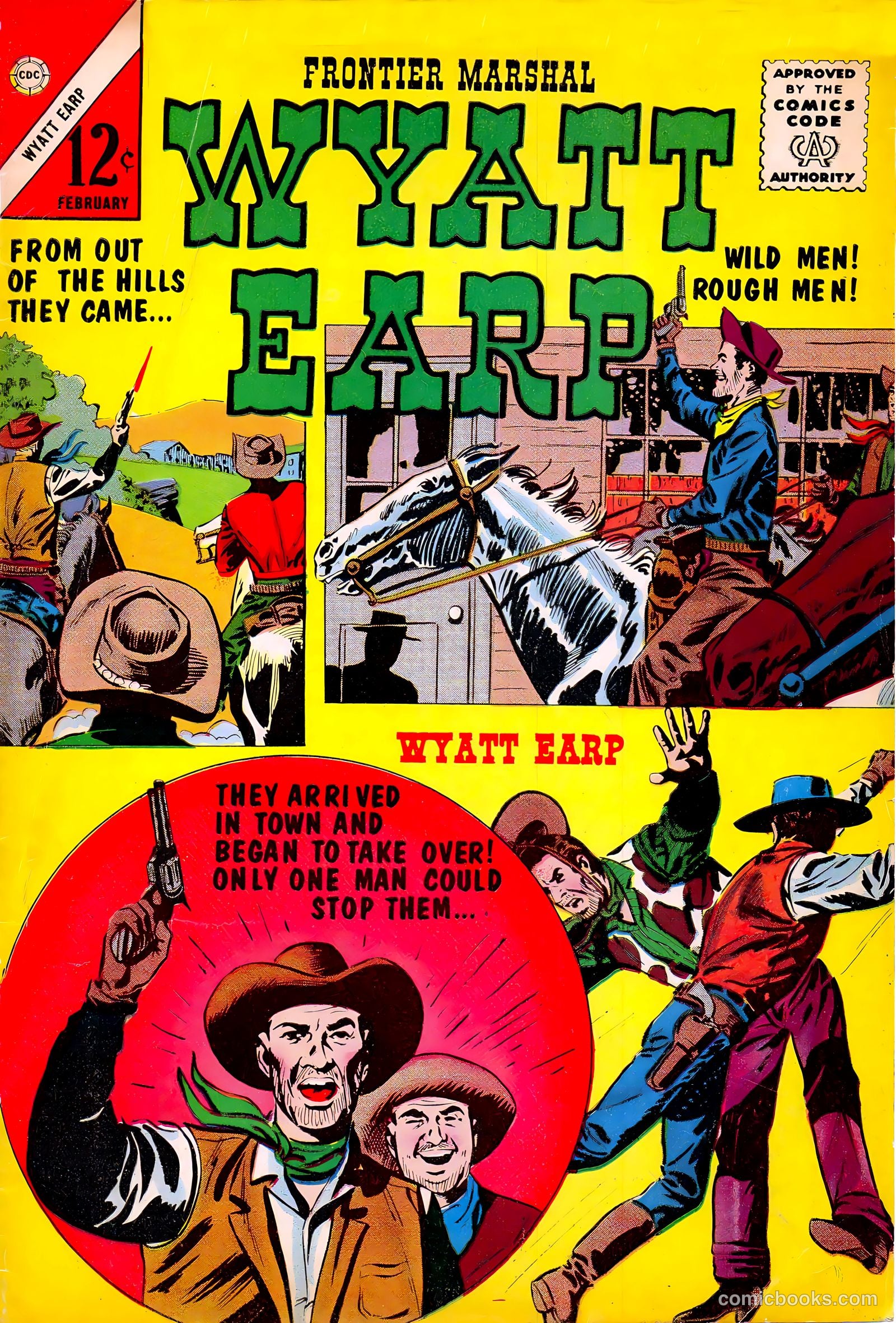 Wyatt Earp, Frontier Marshal #46 — page 1 of 36