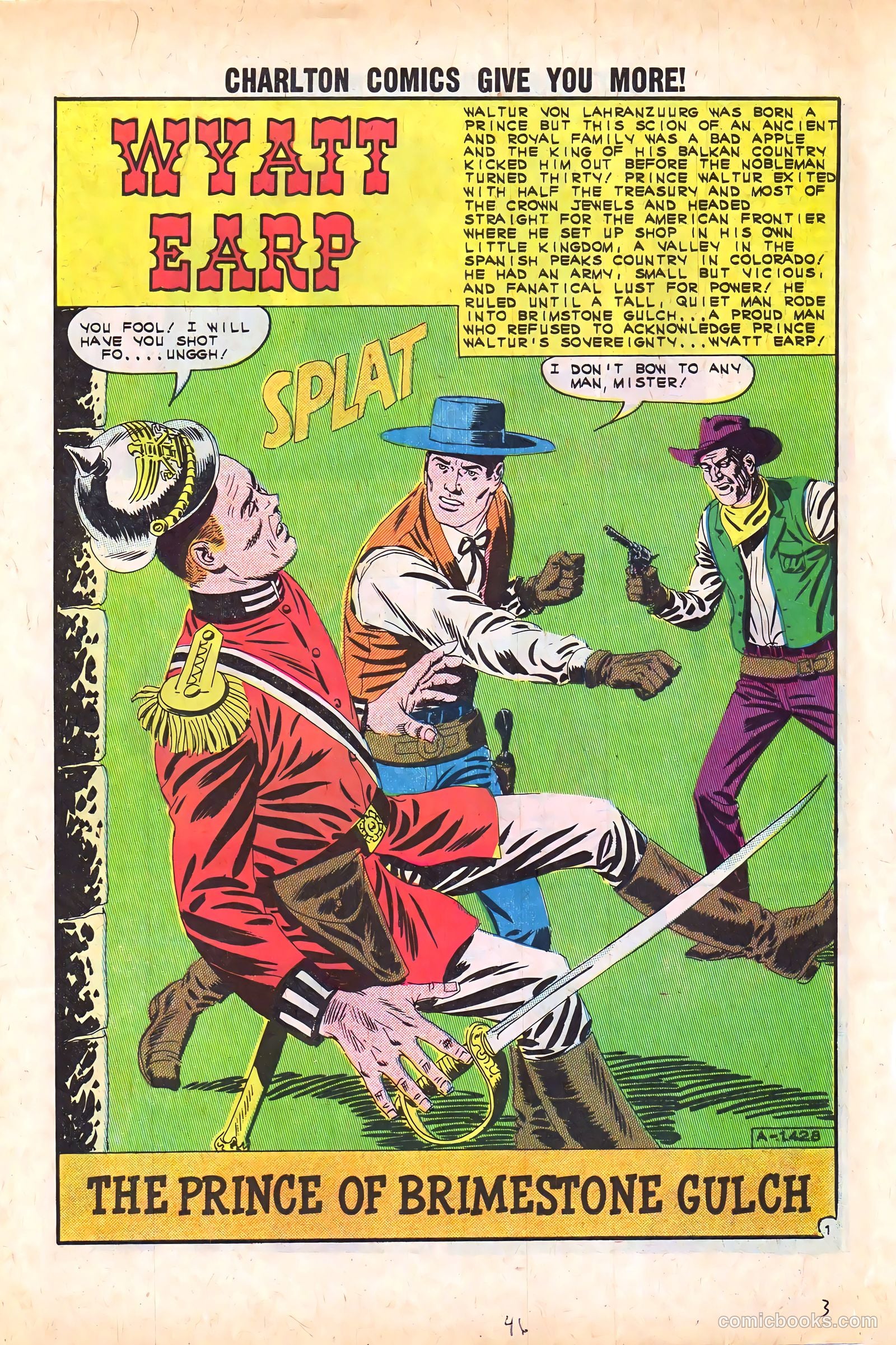 Wyatt Earp, Frontier Marshal #46 — page 3 of 36