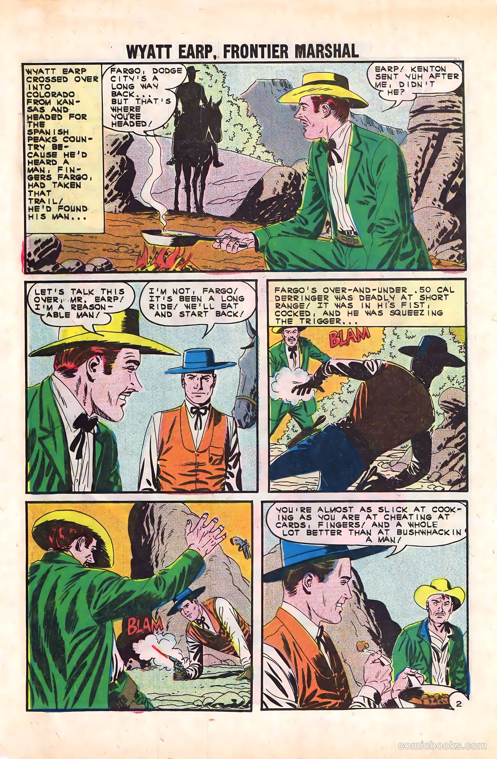 Wyatt Earp, Frontier Marshal #46 — page 4 of 36