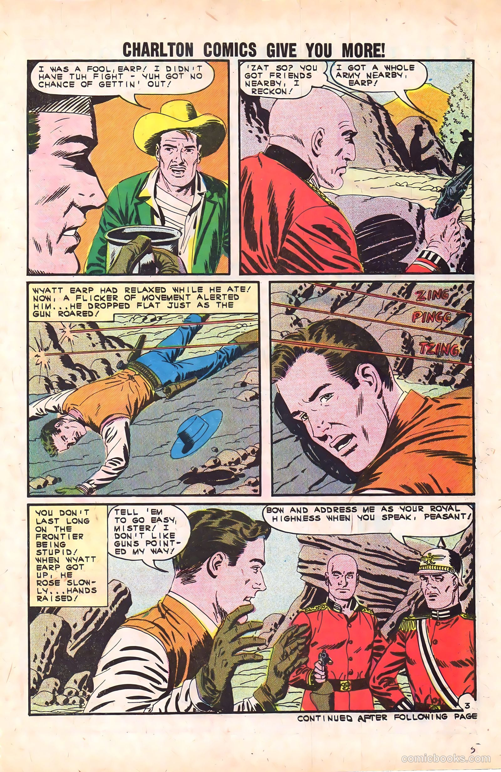 Wyatt Earp, Frontier Marshal #46 — page 5 of 36