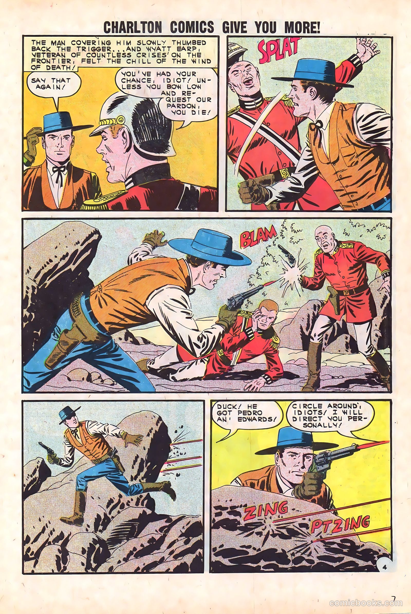 Wyatt Earp, Frontier Marshal #46 — page 7 of 36