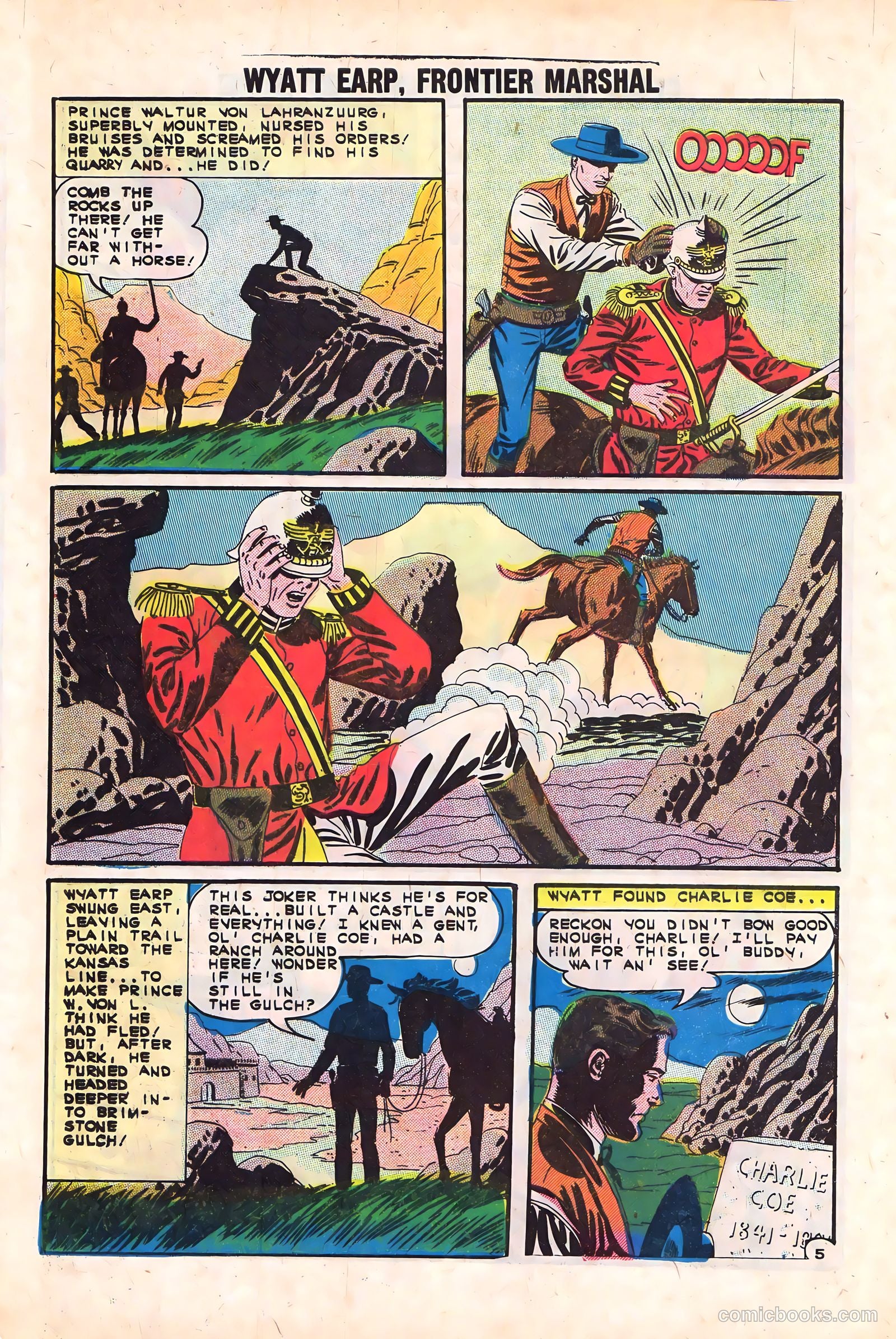 Wyatt Earp, Frontier Marshal #46 — page 8 of 36