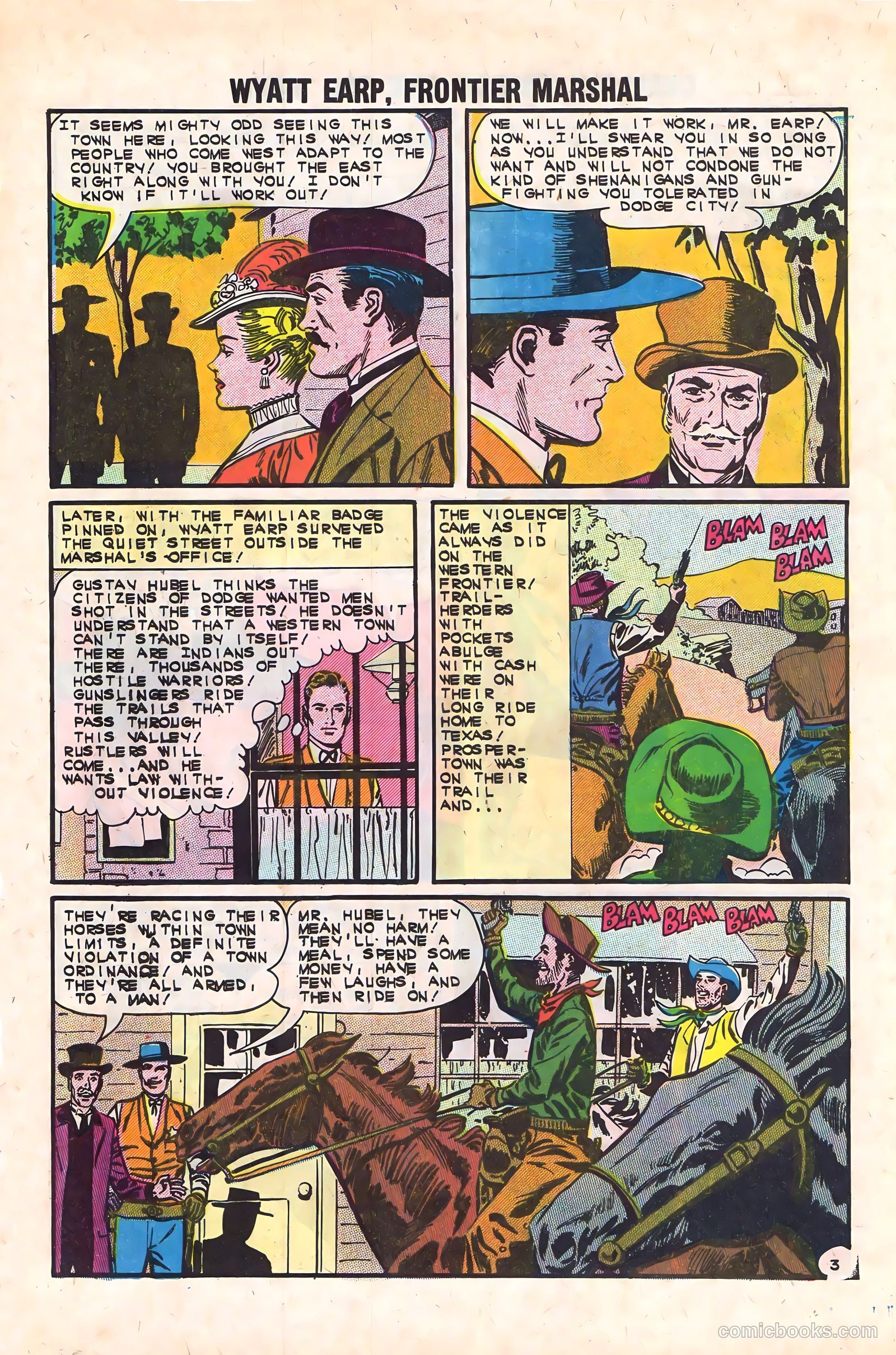 Wyatt Earp, Frontier Marshal #46 — page 28 of 36