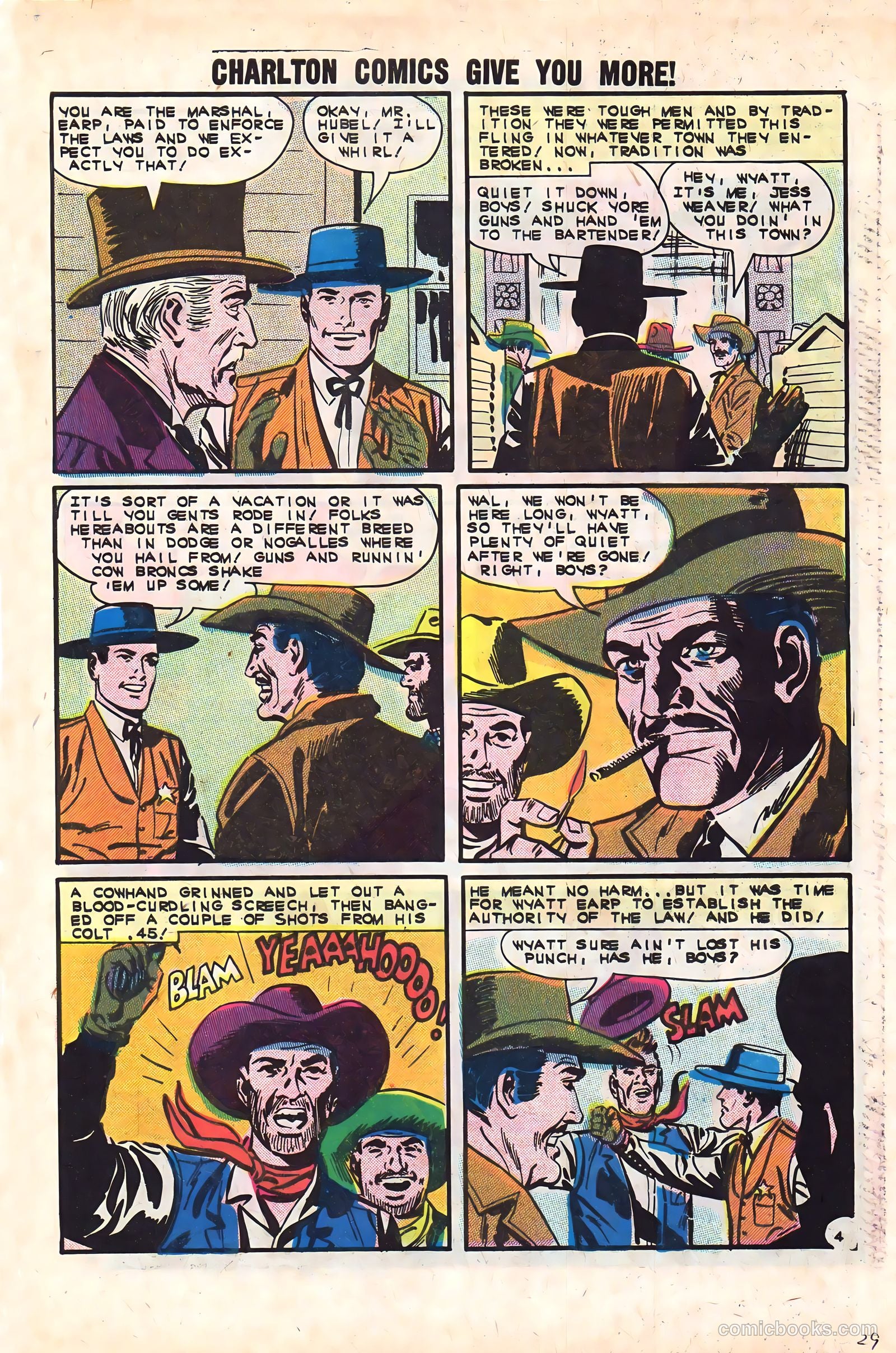 Wyatt Earp, Frontier Marshal #46 — page 29 of 36