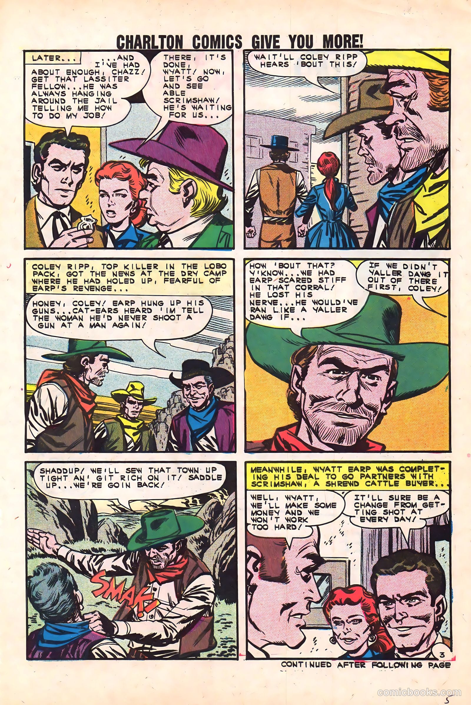 Wyatt Earp, Frontier Marshal #47 — page 5 of 36