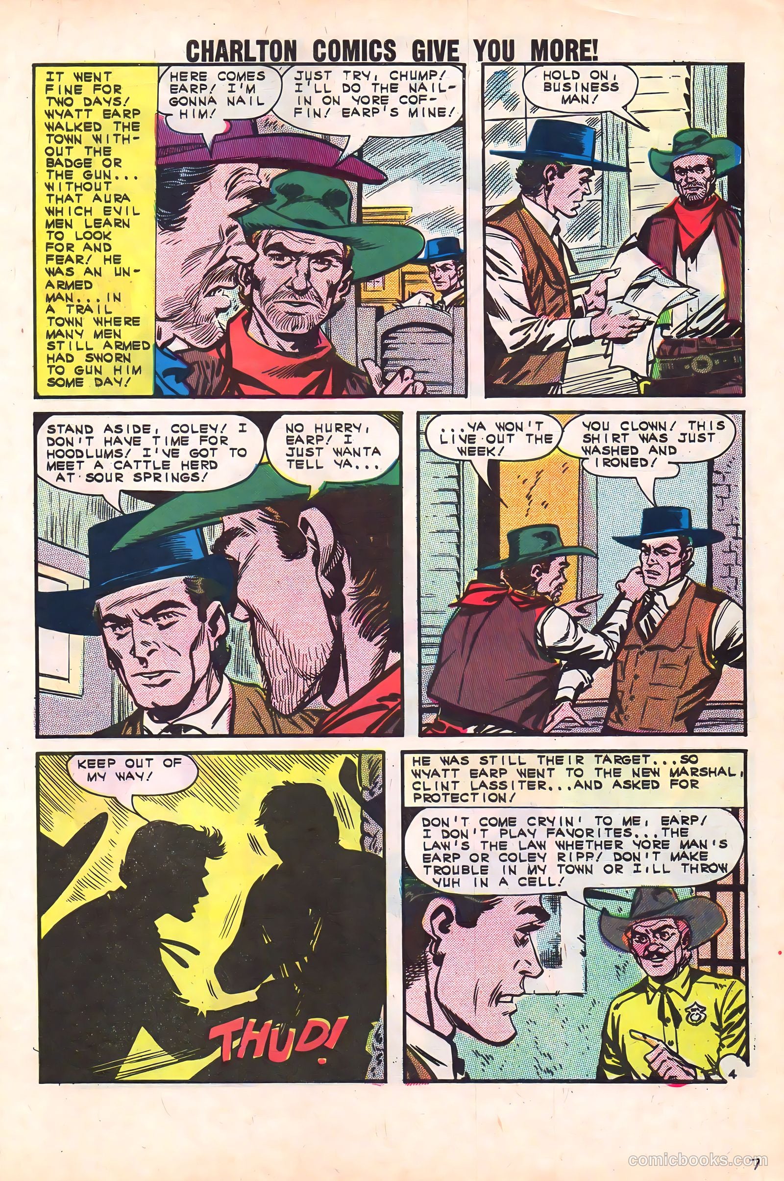 Wyatt Earp, Frontier Marshal #47 — page 7 of 36