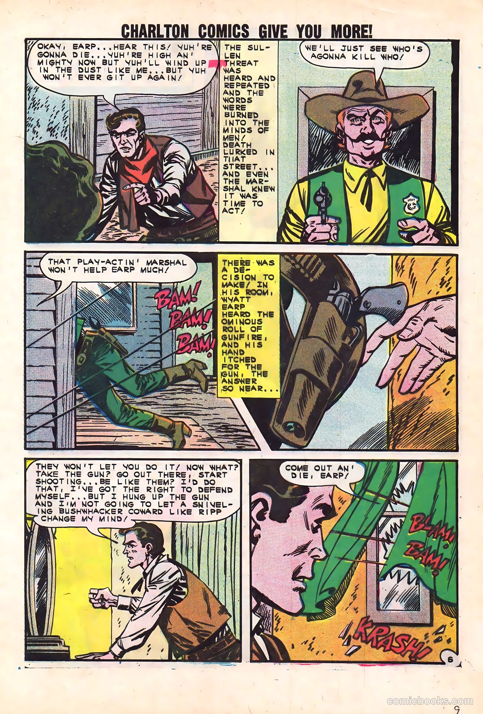 Wyatt Earp, Frontier Marshal #47 — page 9 of 36