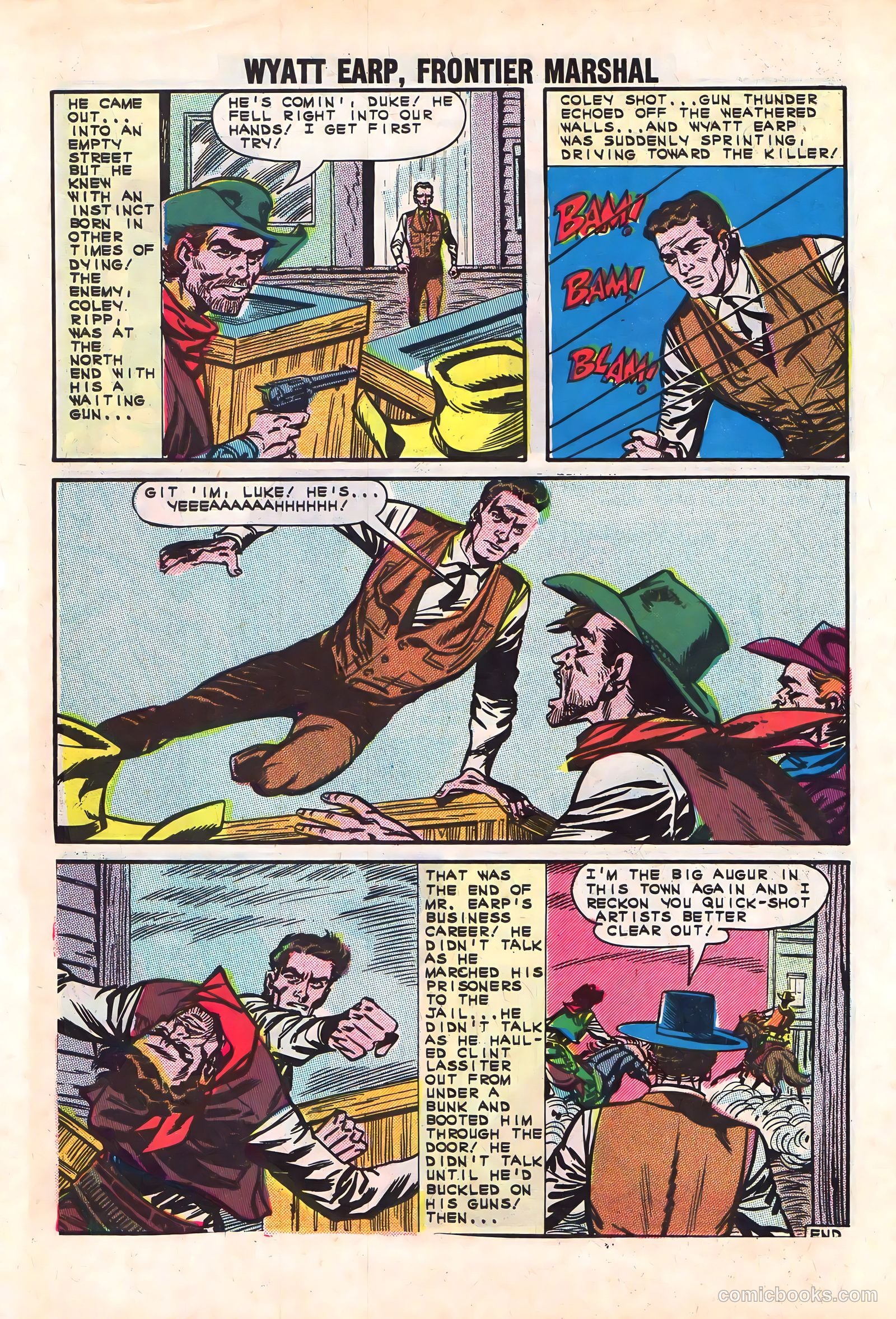 Wyatt Earp, Frontier Marshal #47 — page 10 of 36