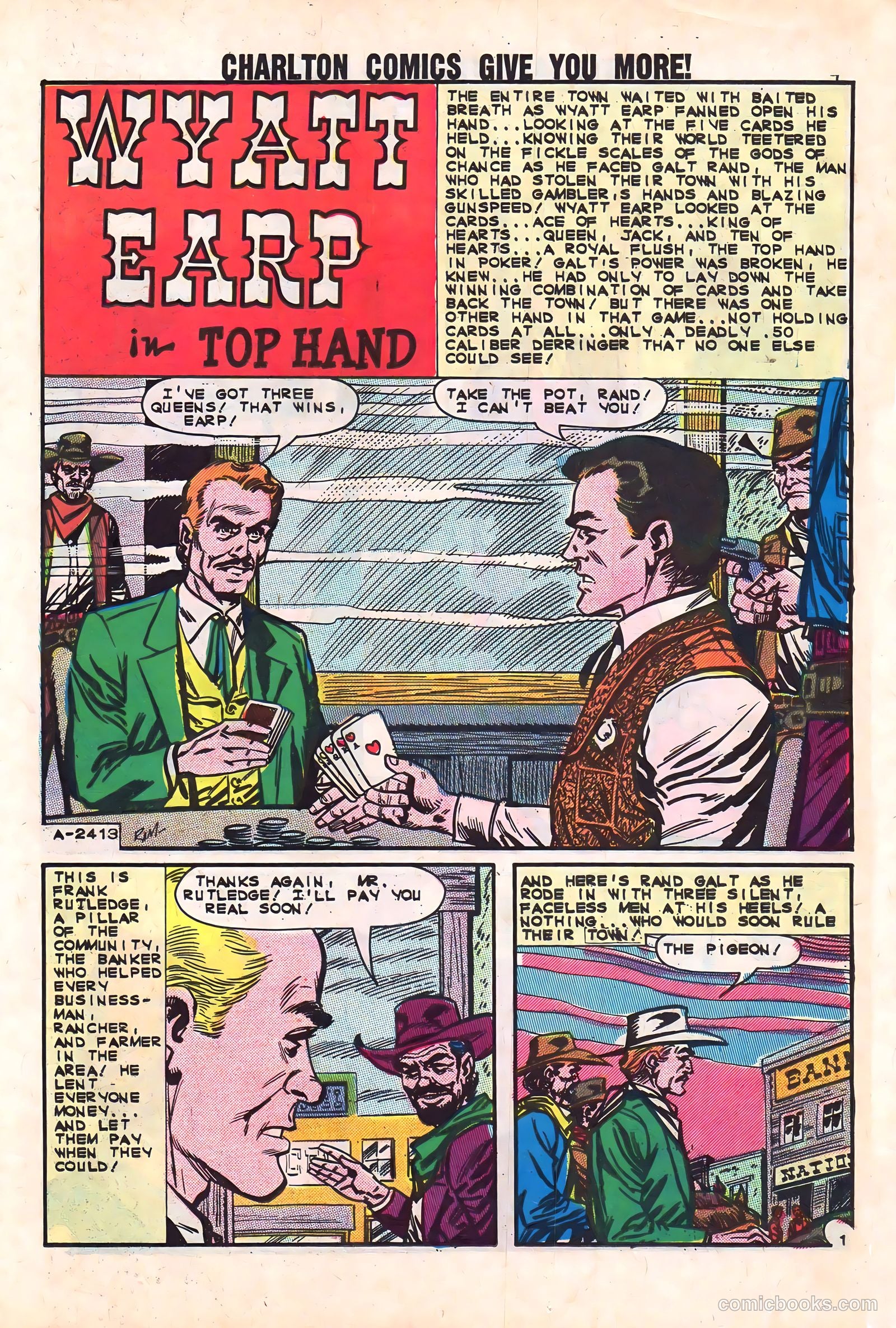 Wyatt Earp, Frontier Marshal #47 — page 11 of 36