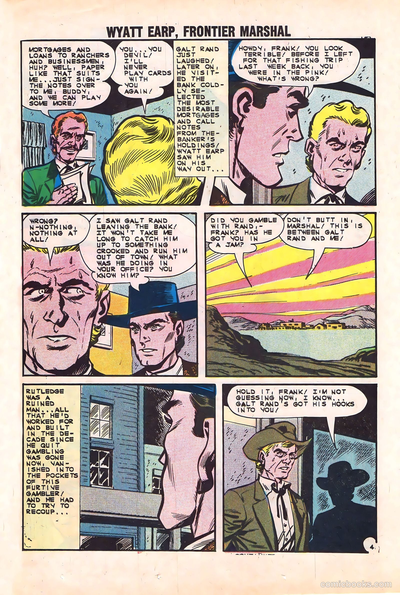 Wyatt Earp, Frontier Marshal #47 — page 14 of 36