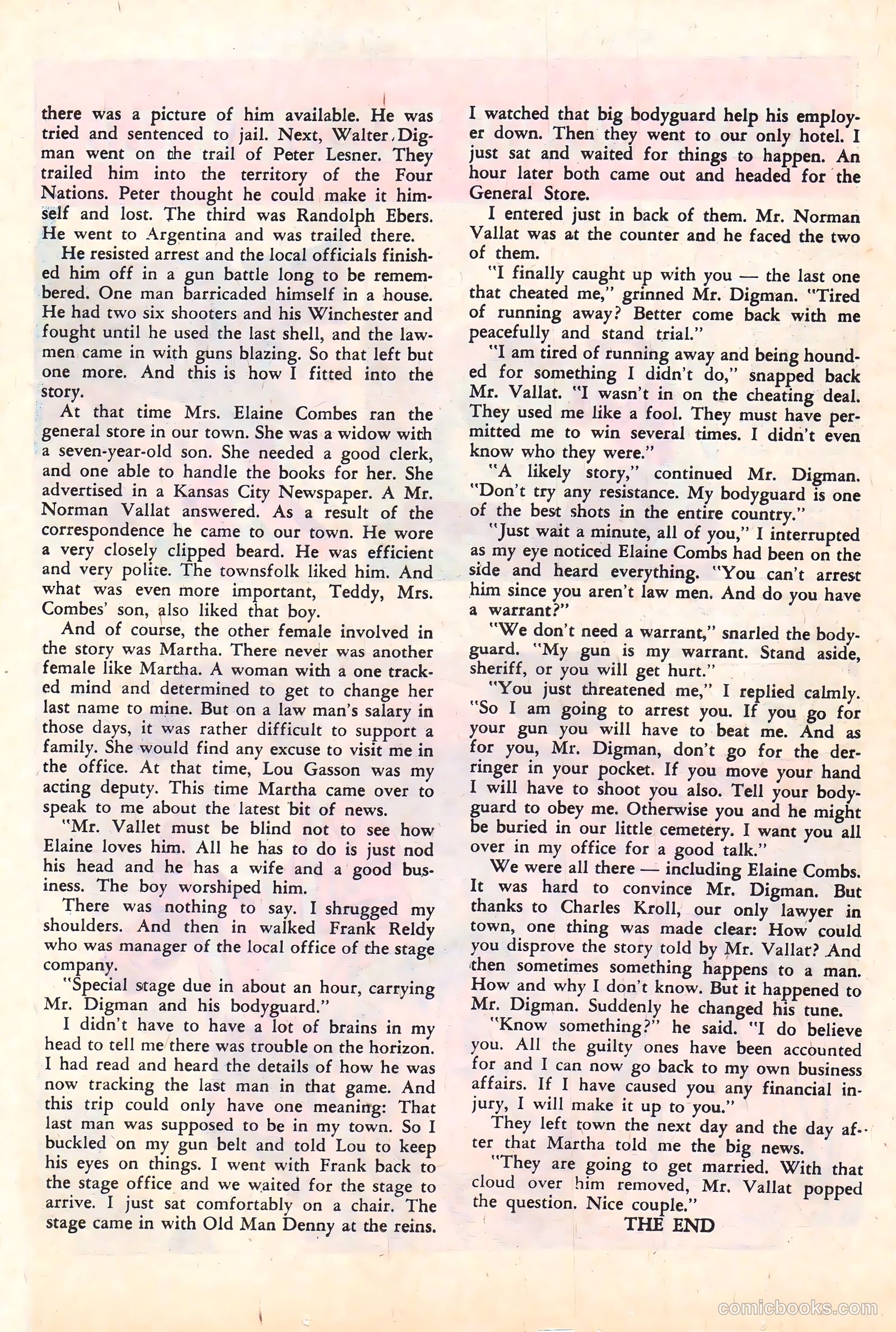 Wyatt Earp, Frontier Marshal #47 — page 19 of 36