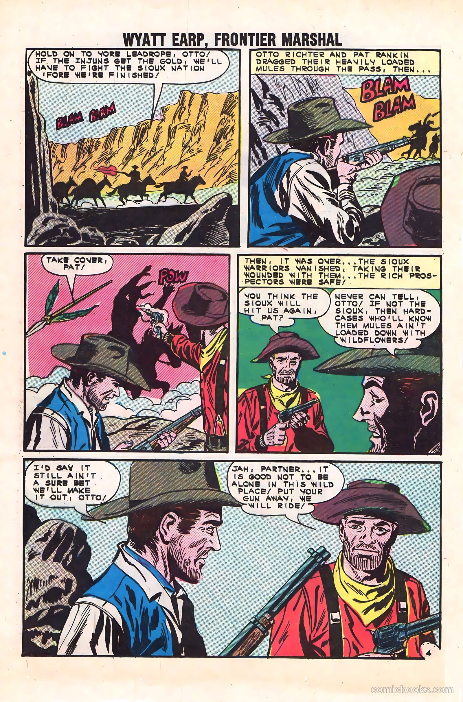 Wyatt Earp, Frontier Marshal #47 — page 24 of 36