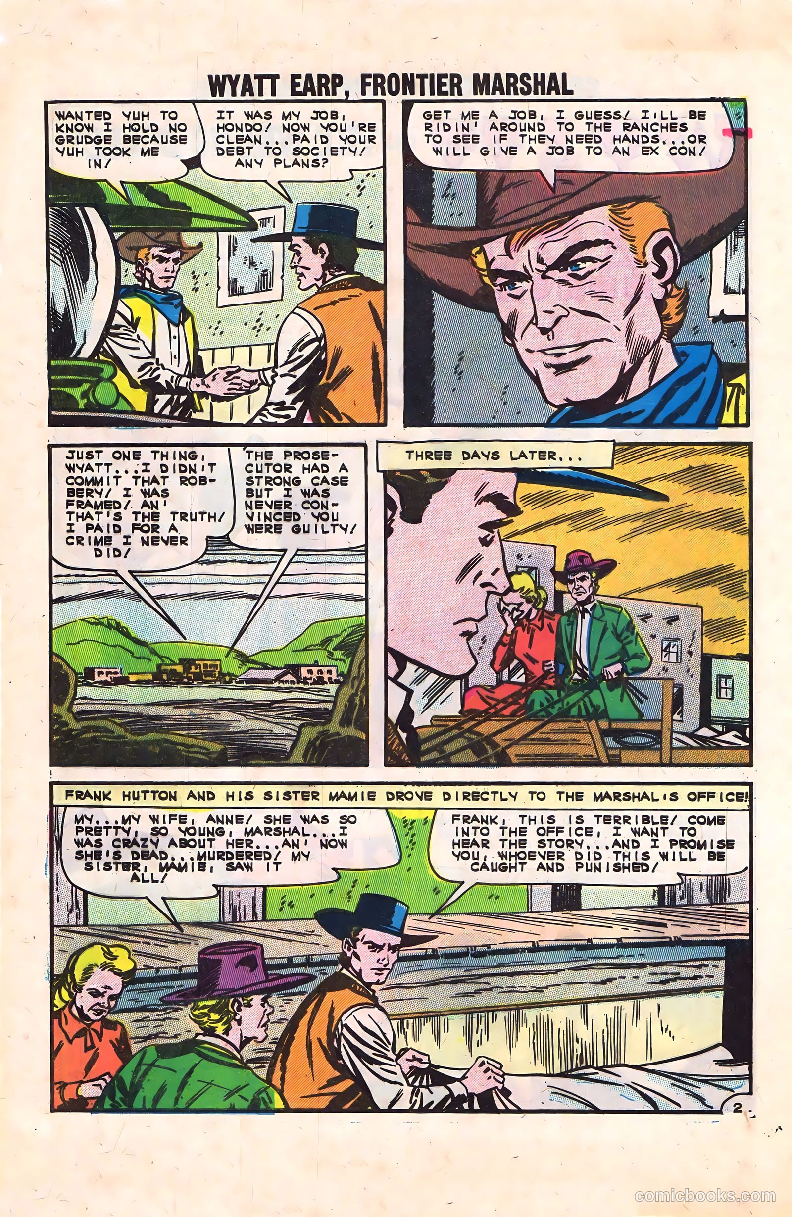 Wyatt Earp, Frontier Marshal #47 — page 28 of 36