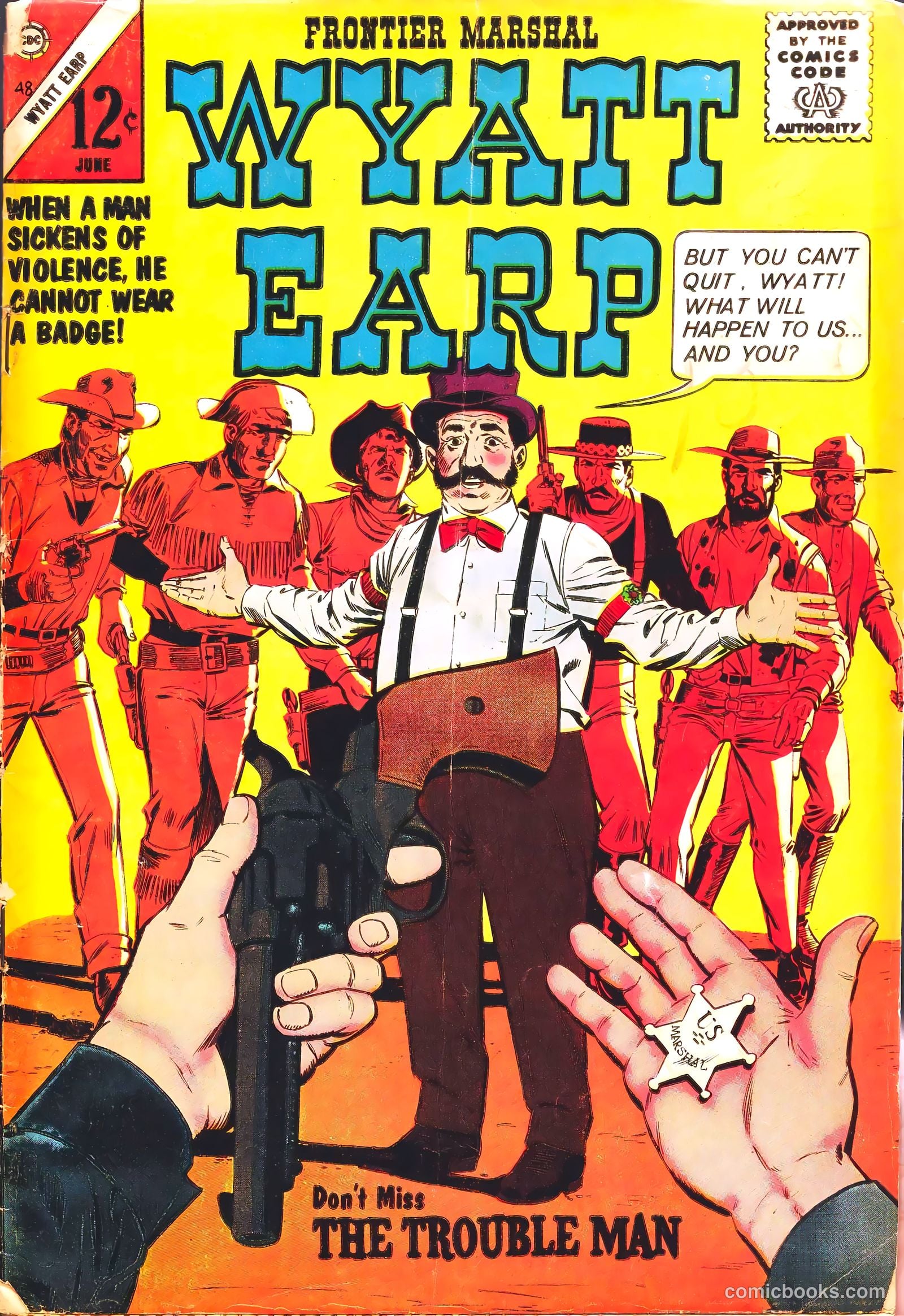 Wyatt Earp, Frontier Marshal #48 — page 1 of 36