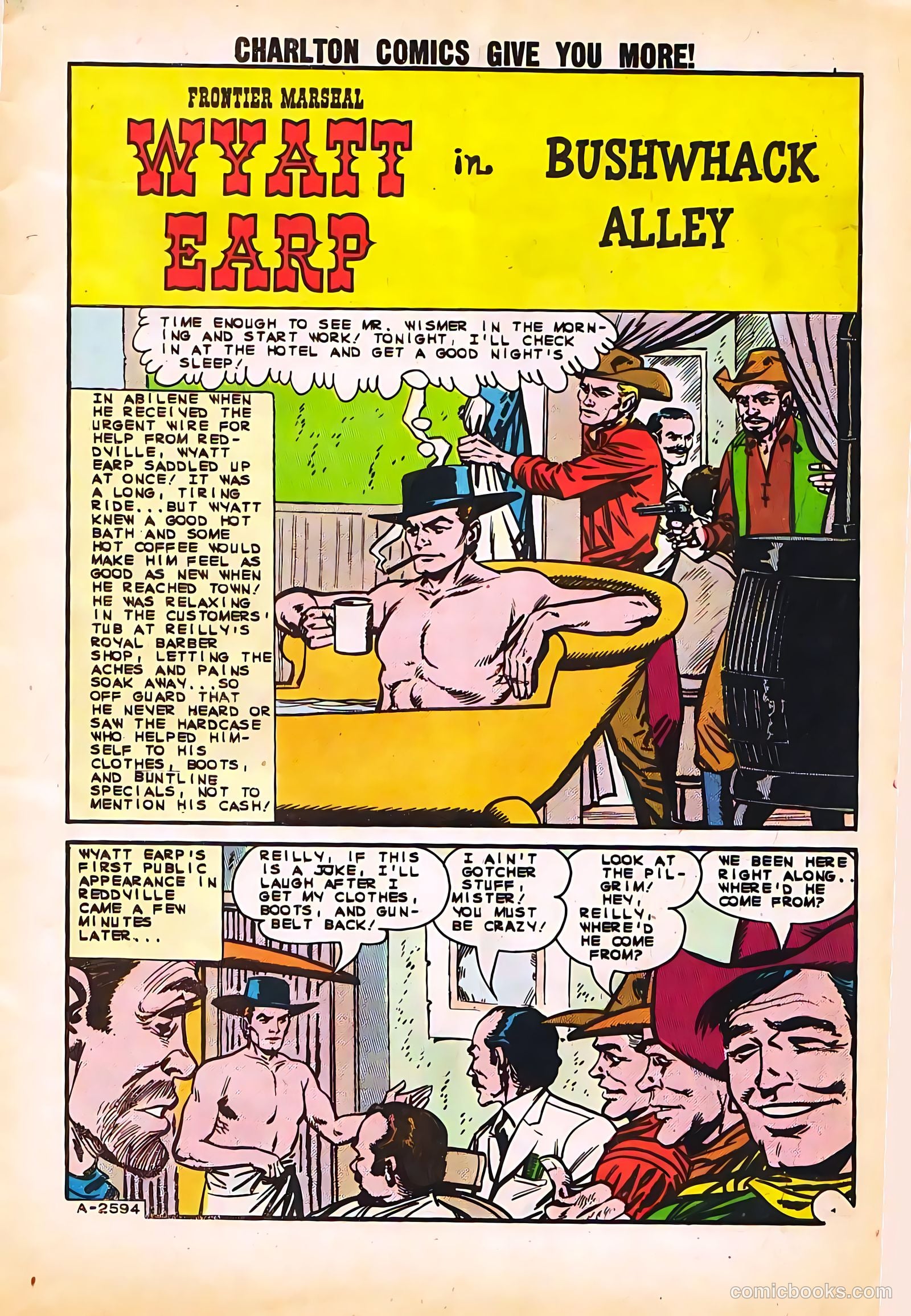 Wyatt Earp, Frontier Marshal #48 — page 3 of 36