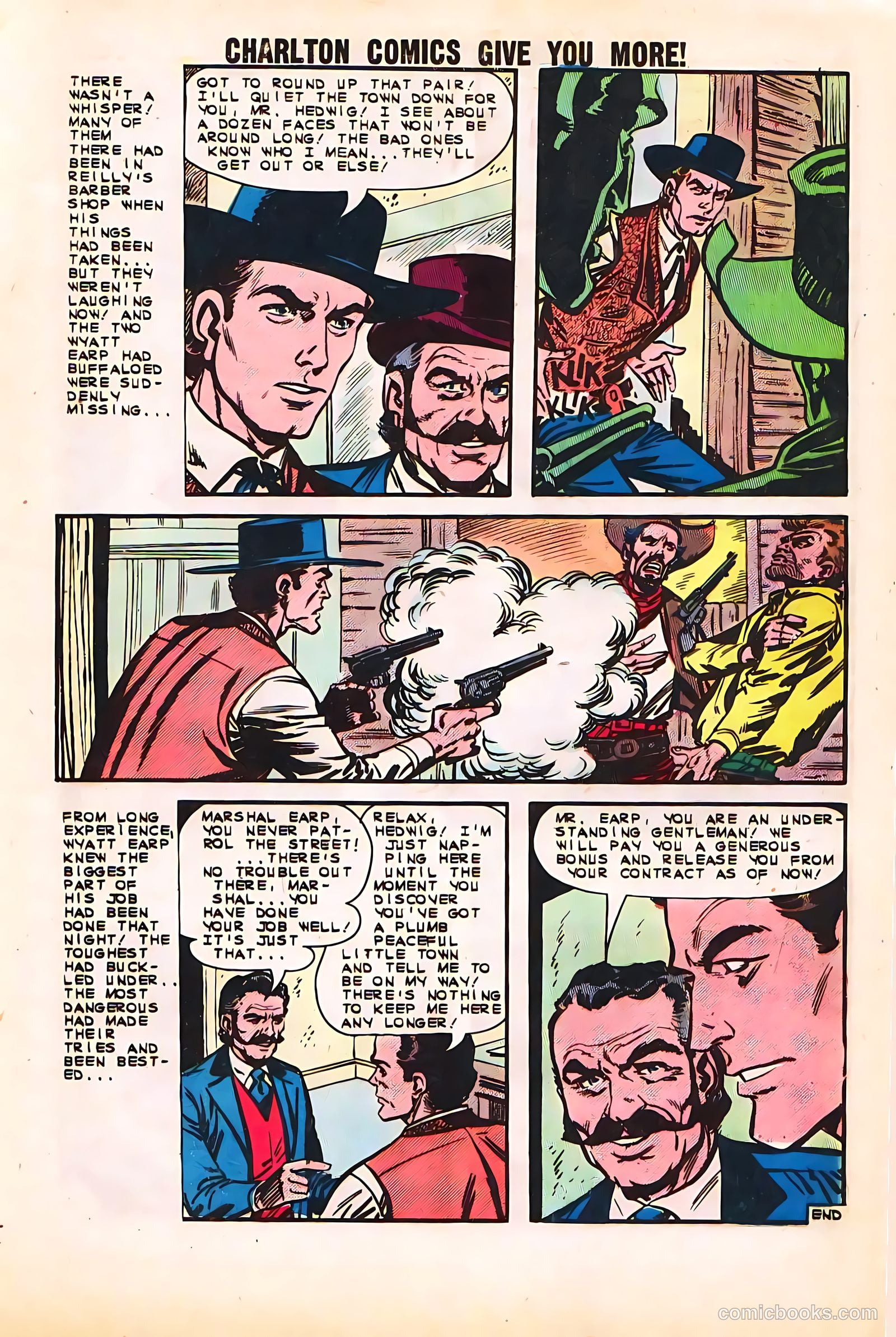 Wyatt Earp, Frontier Marshal #48 — page 9 of 36