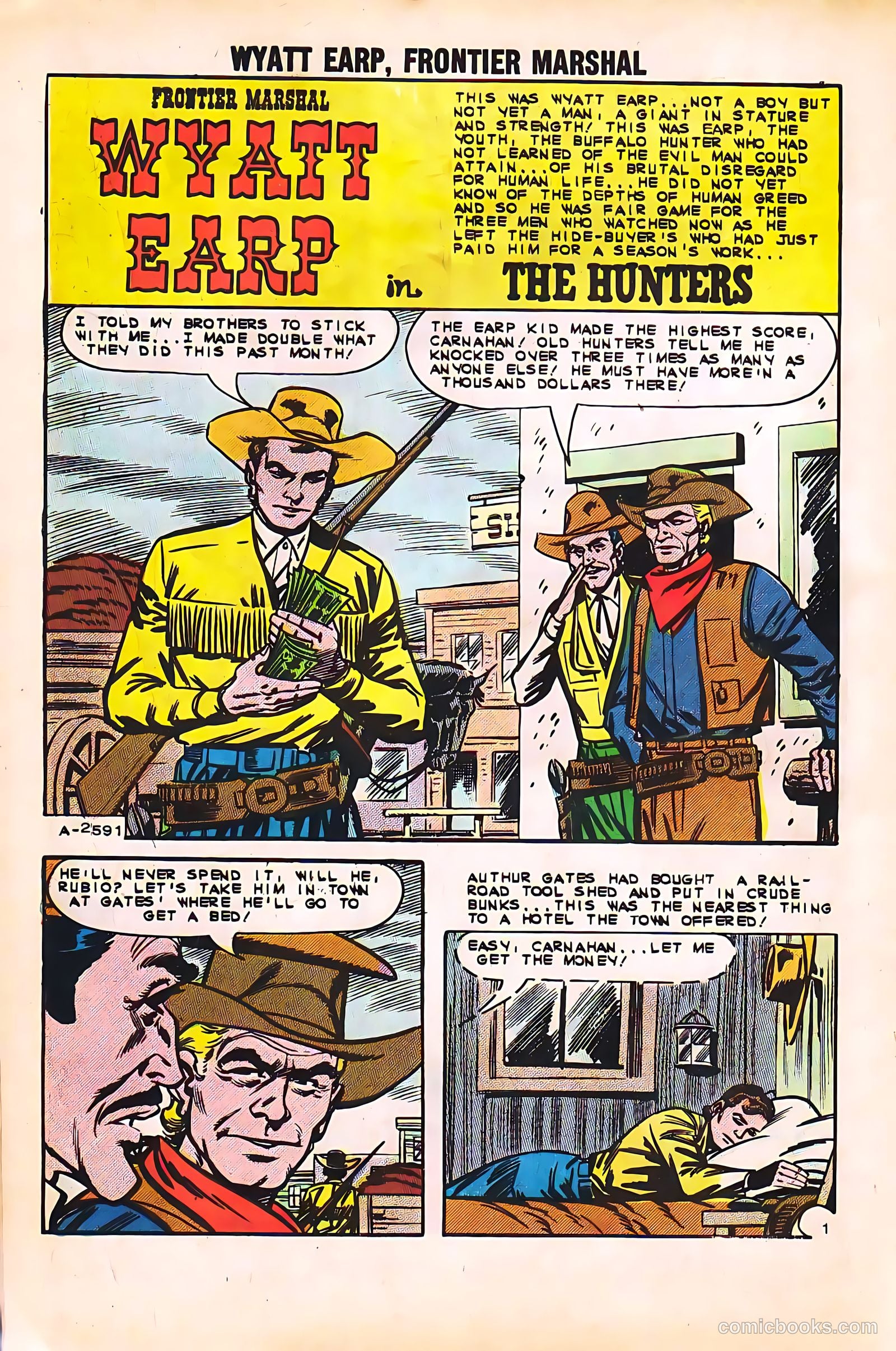 Wyatt Earp, Frontier Marshal #48 — page 10 of 36