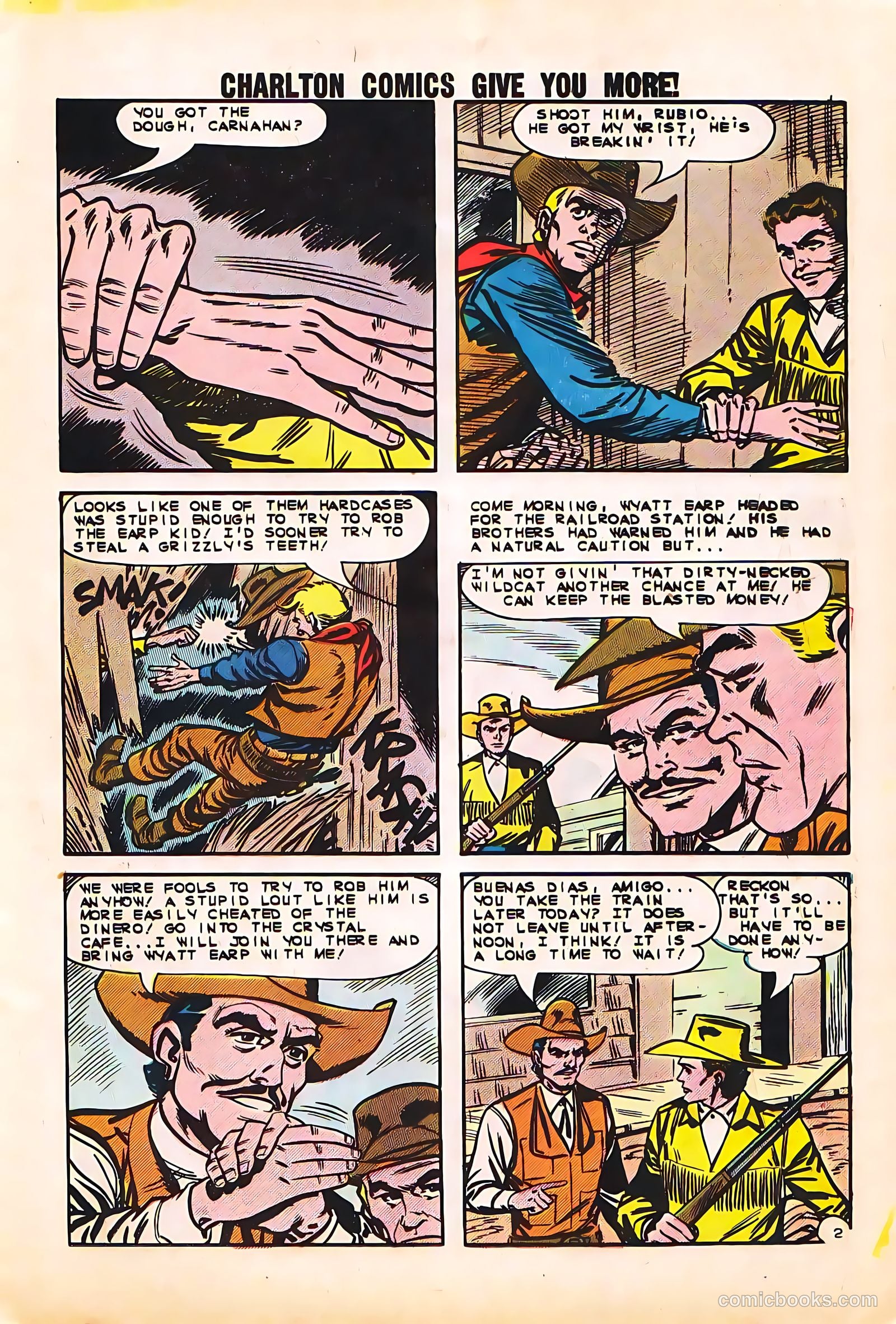 Wyatt Earp, Frontier Marshal #48 — page 11 of 36