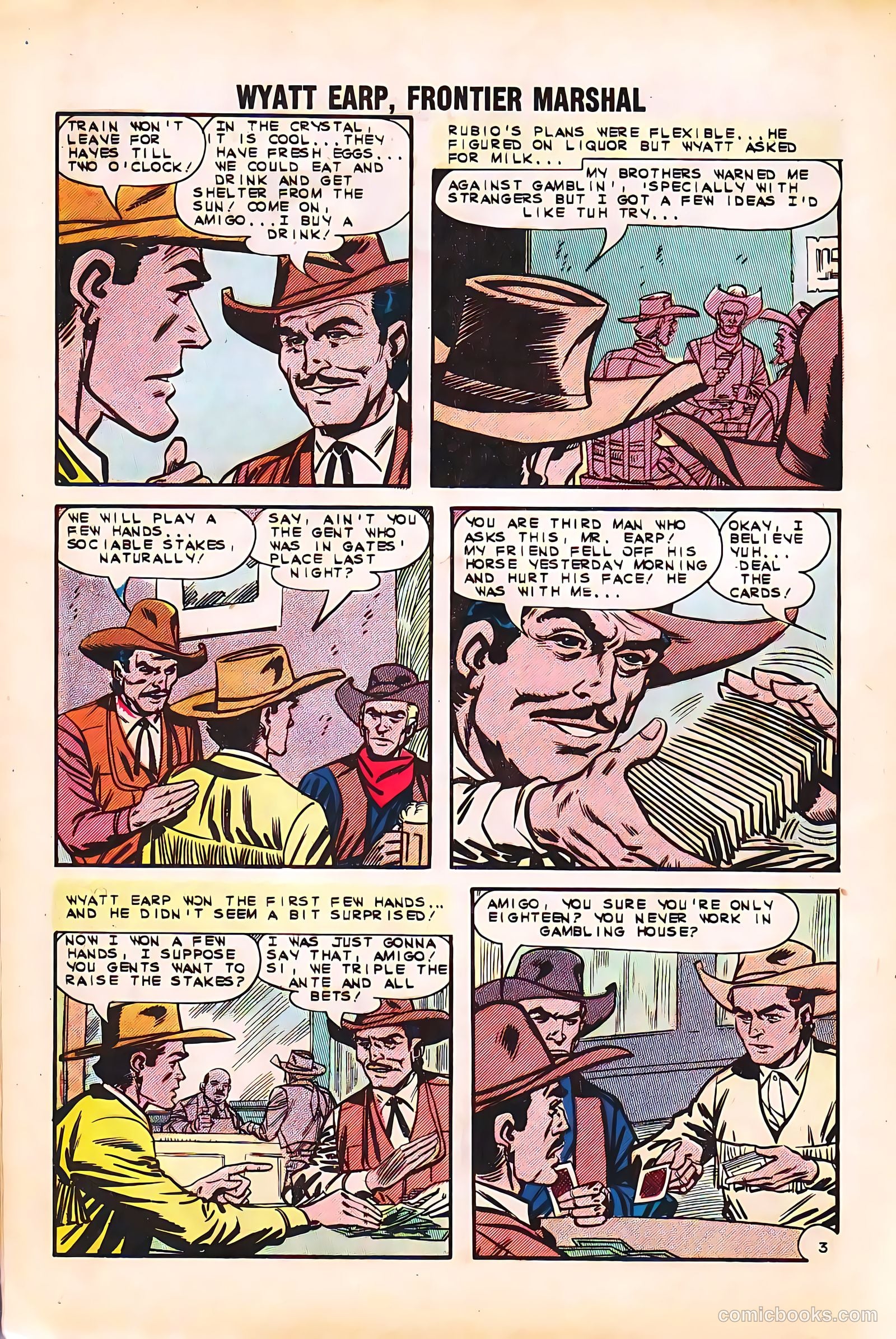 Wyatt Earp, Frontier Marshal #48 — page 12 of 36