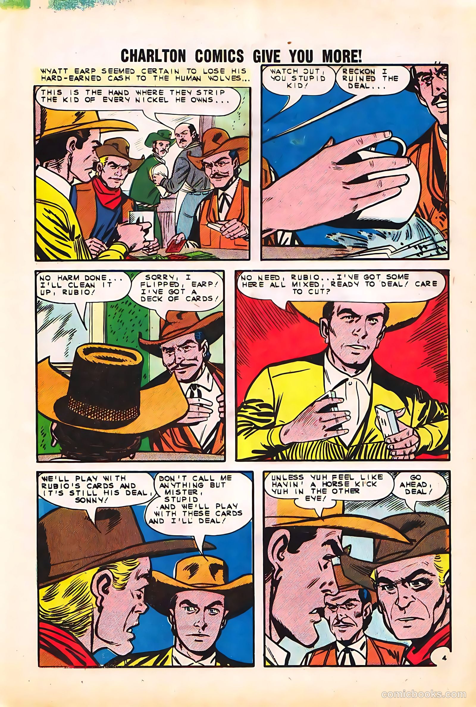 Wyatt Earp, Frontier Marshal #48 — page 13 of 36
