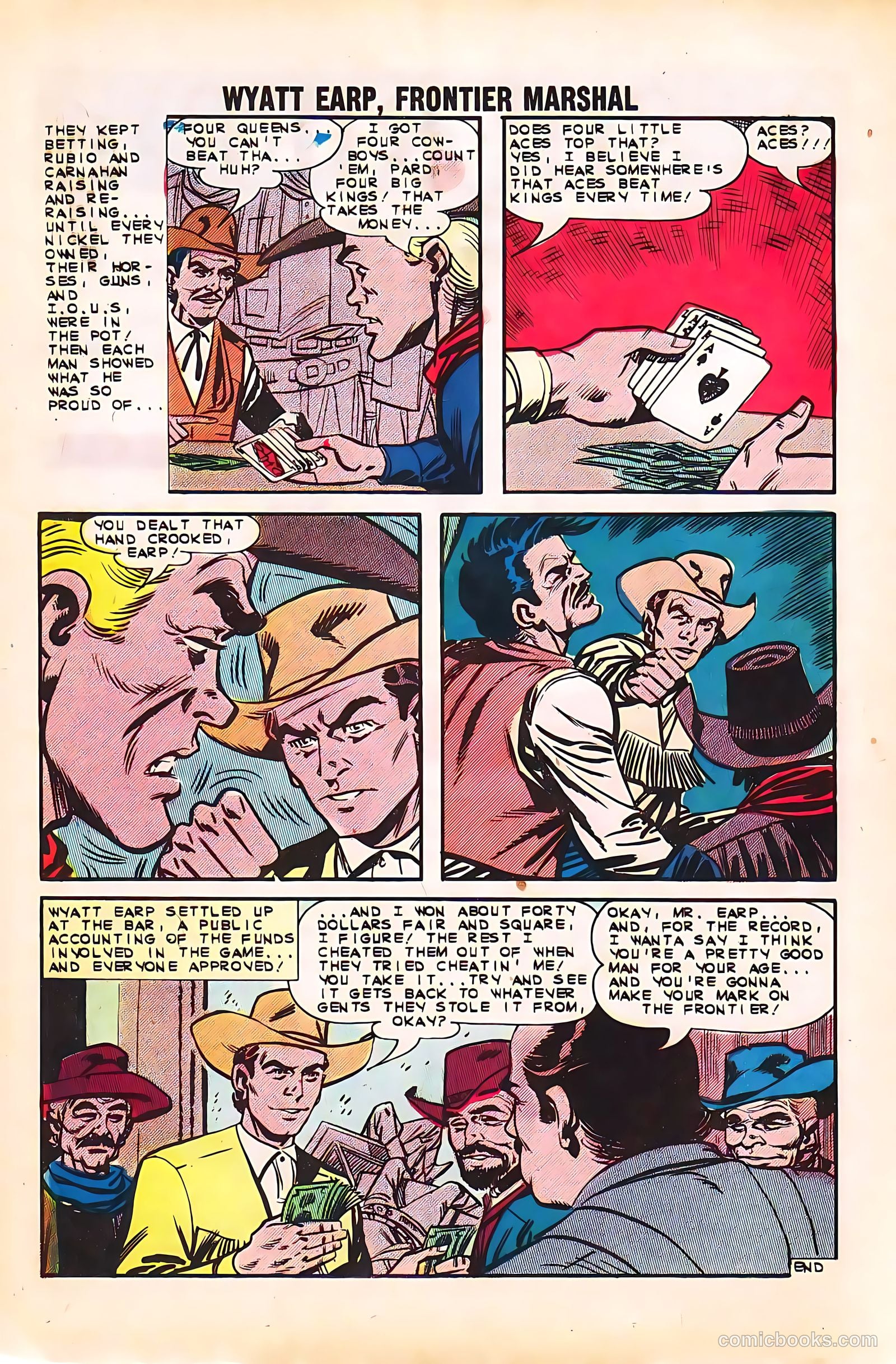 Wyatt Earp, Frontier Marshal #48 — page 16 of 36