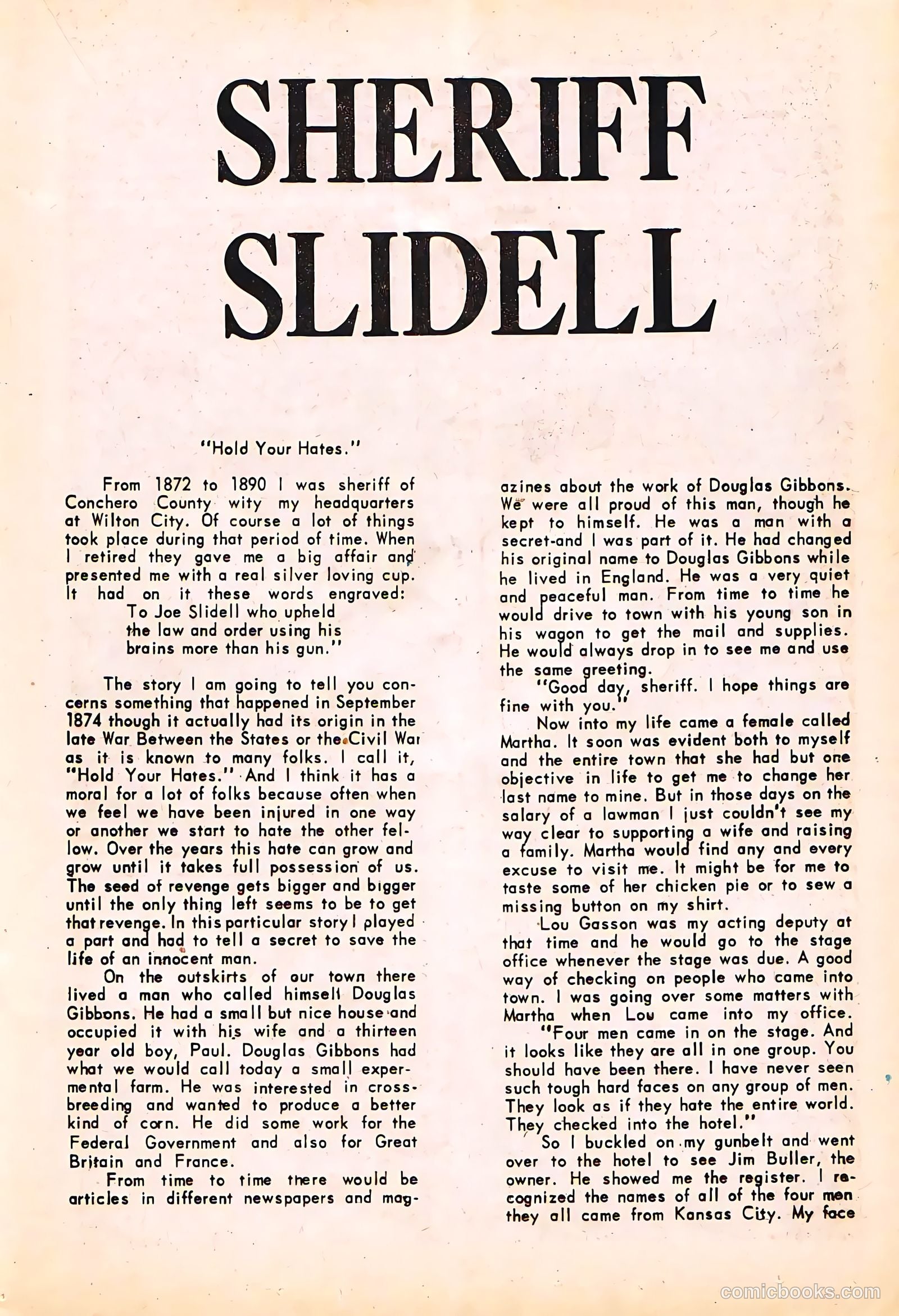 Wyatt Earp, Frontier Marshal #48 — page 17 of 36