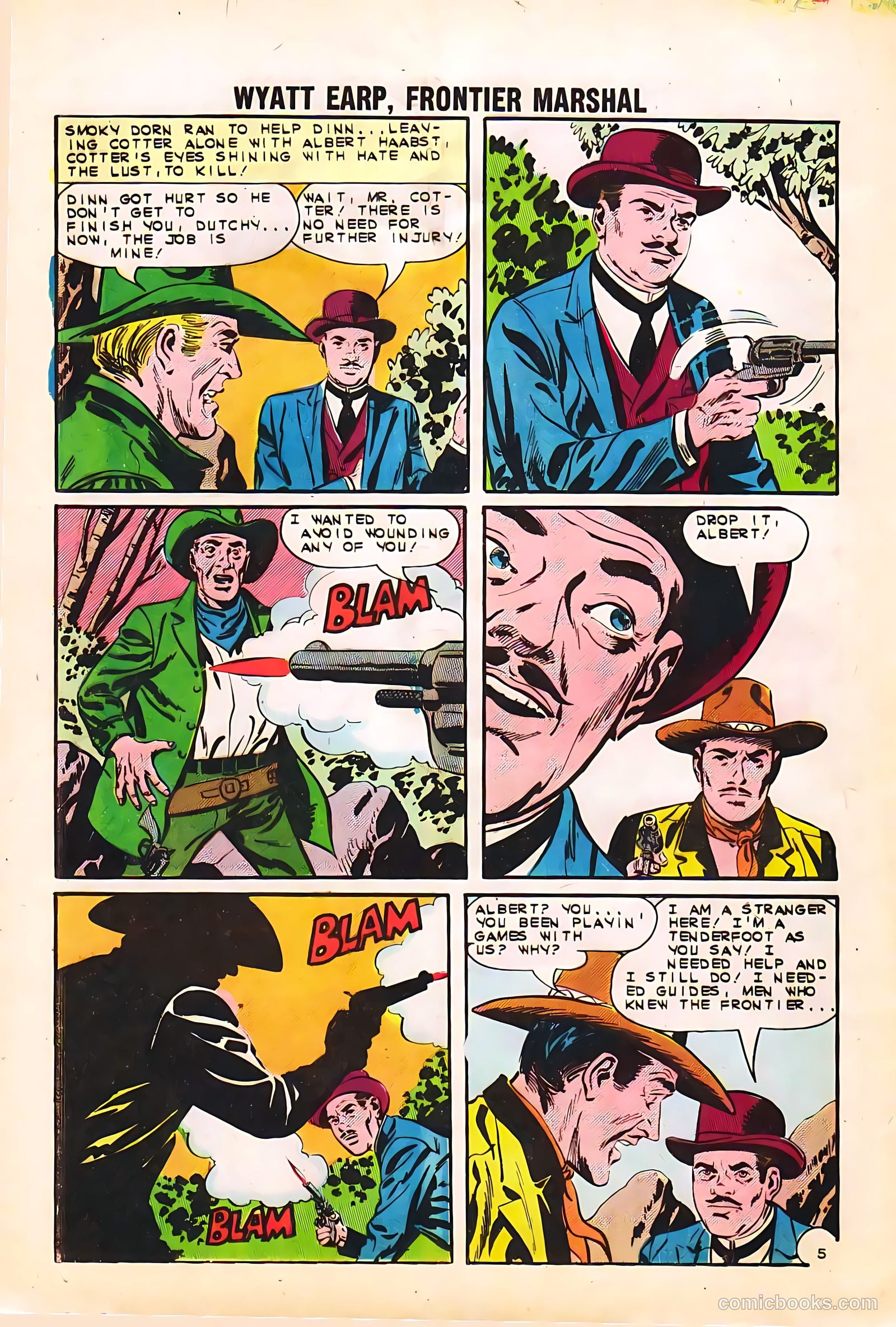 Wyatt Earp, Frontier Marshal #48 — page 24 of 36