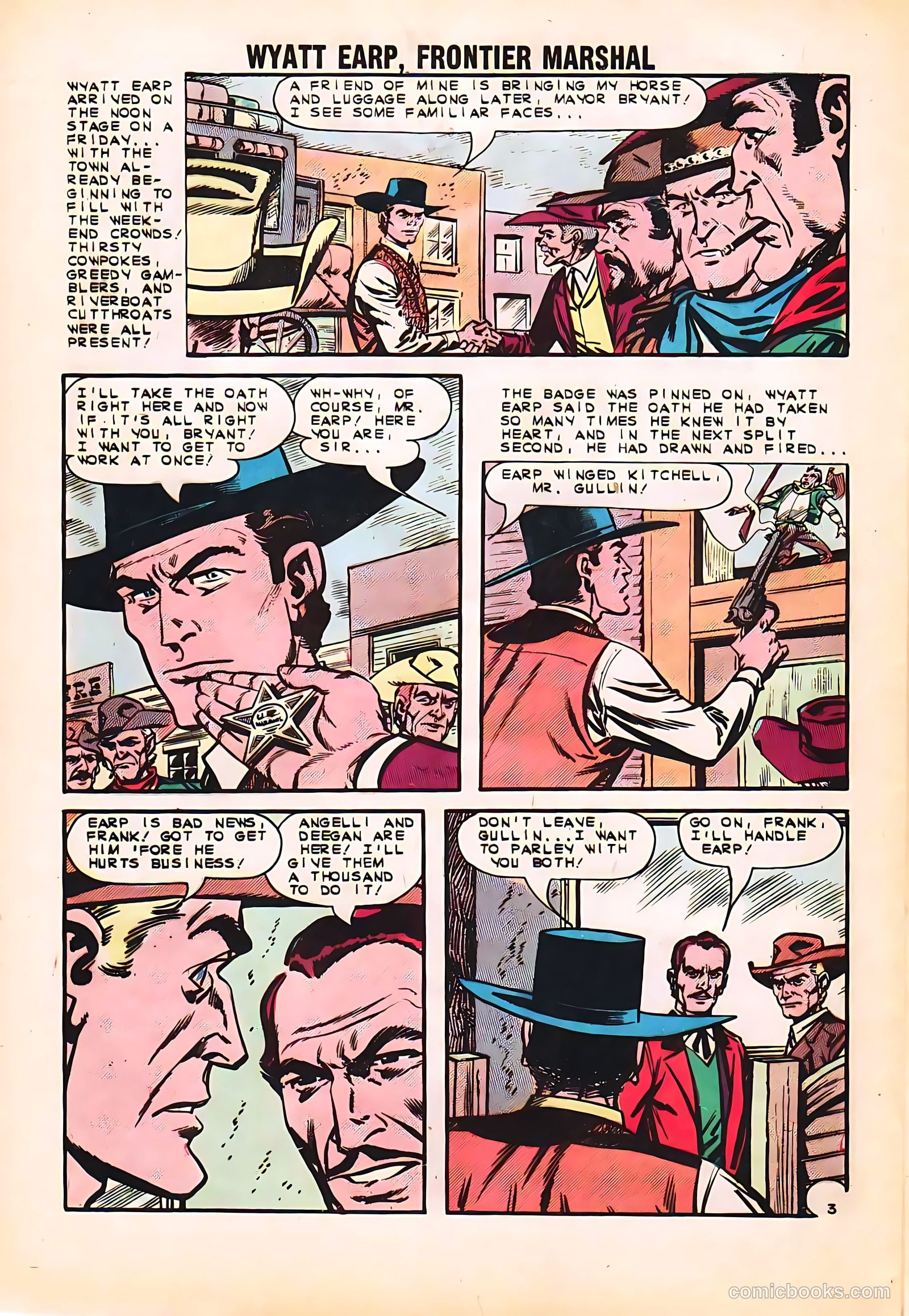 Wyatt Earp, Frontier Marshal #48 — page 28 of 36