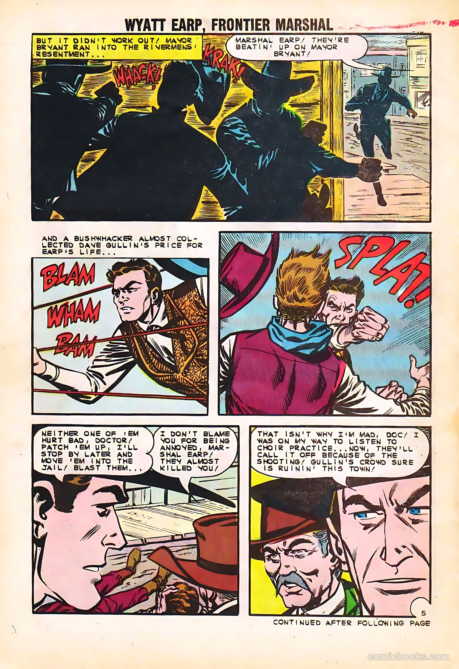 Wyatt Earp, Frontier Marshal #48 — page 30 of 36