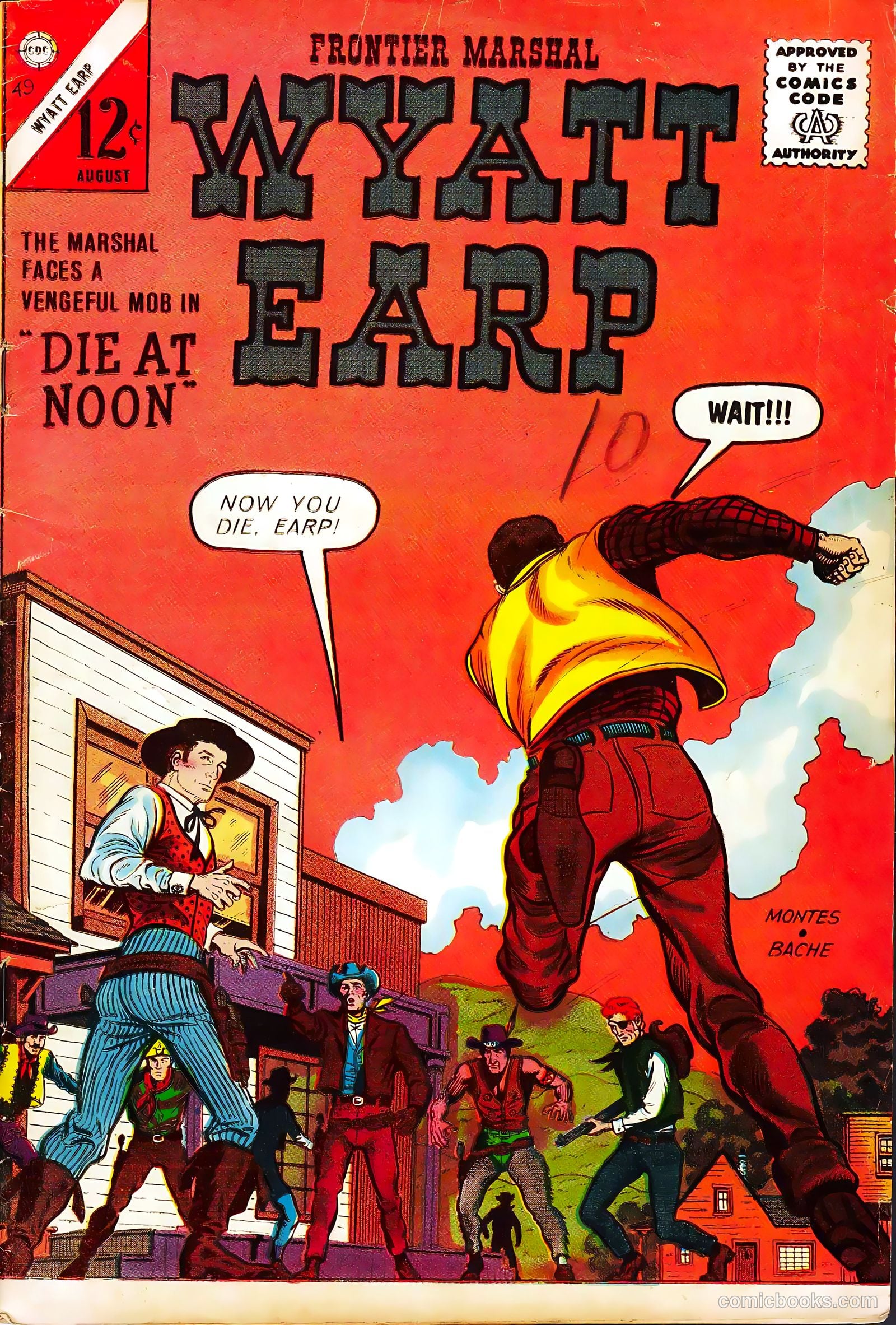 Wyatt Earp, Frontier Marshal #49 — page 1 of 36