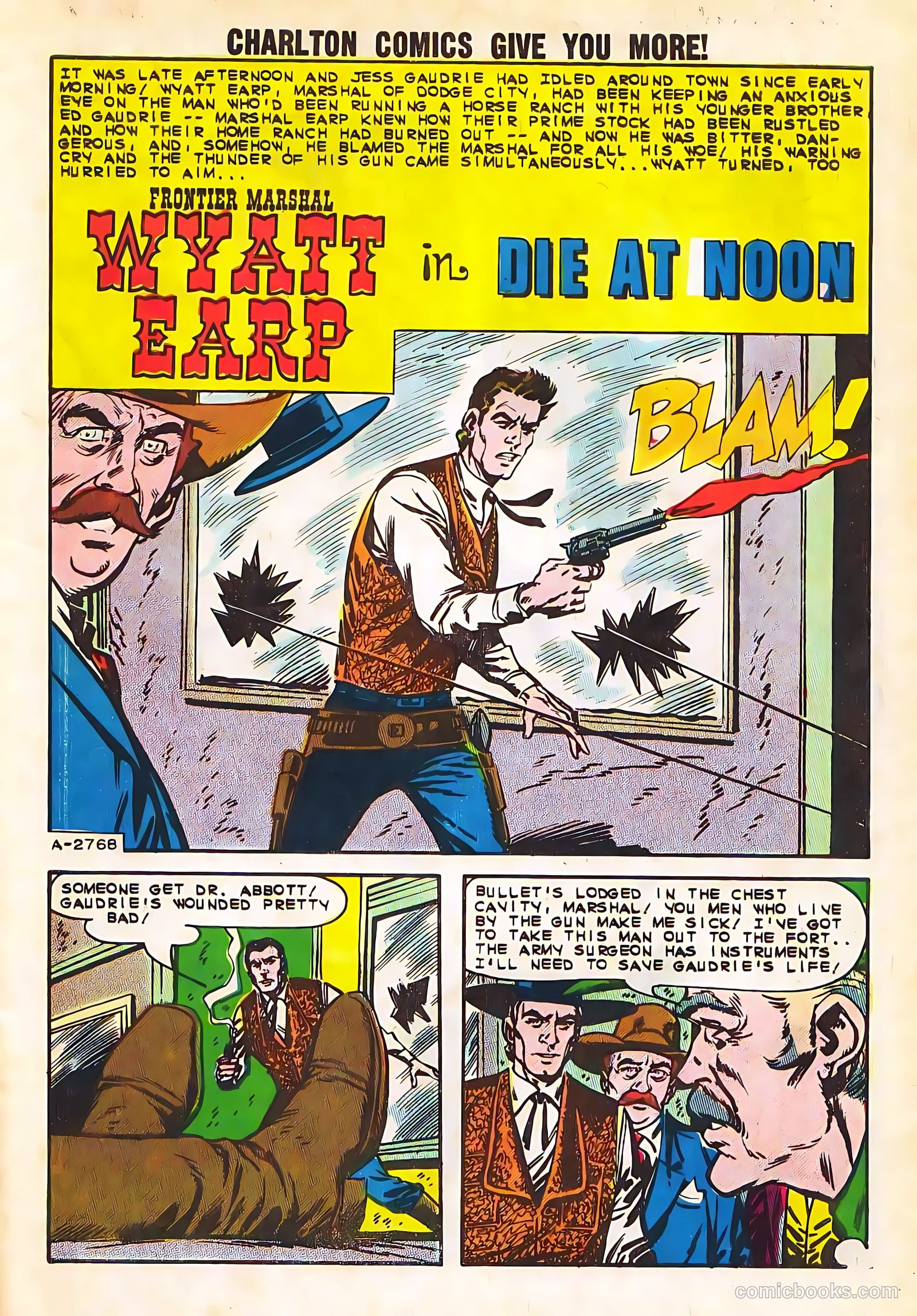 Wyatt Earp, Frontier Marshal #49 — page 3 of 36
