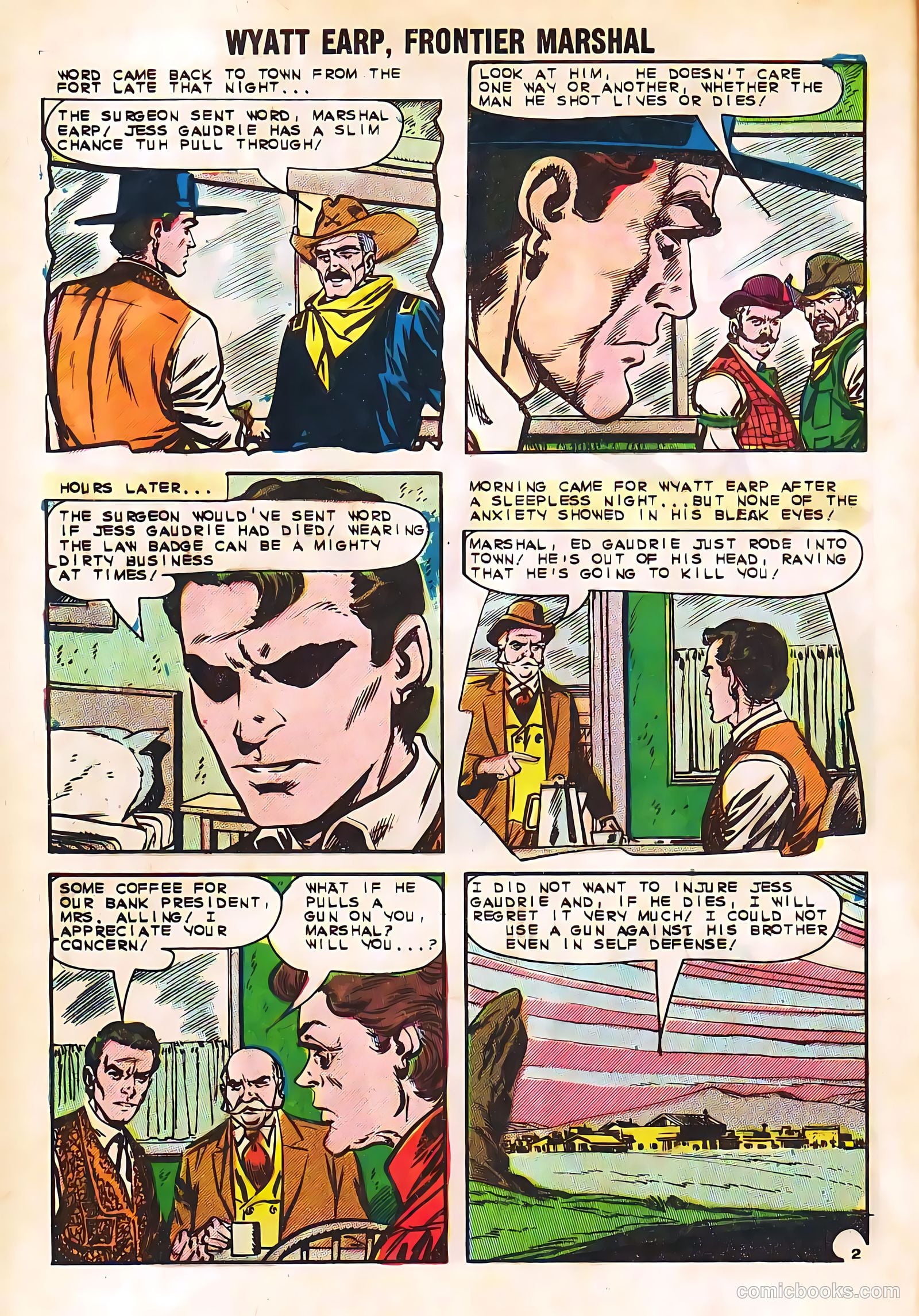 Wyatt Earp, Frontier Marshal #49 — page 4 of 36