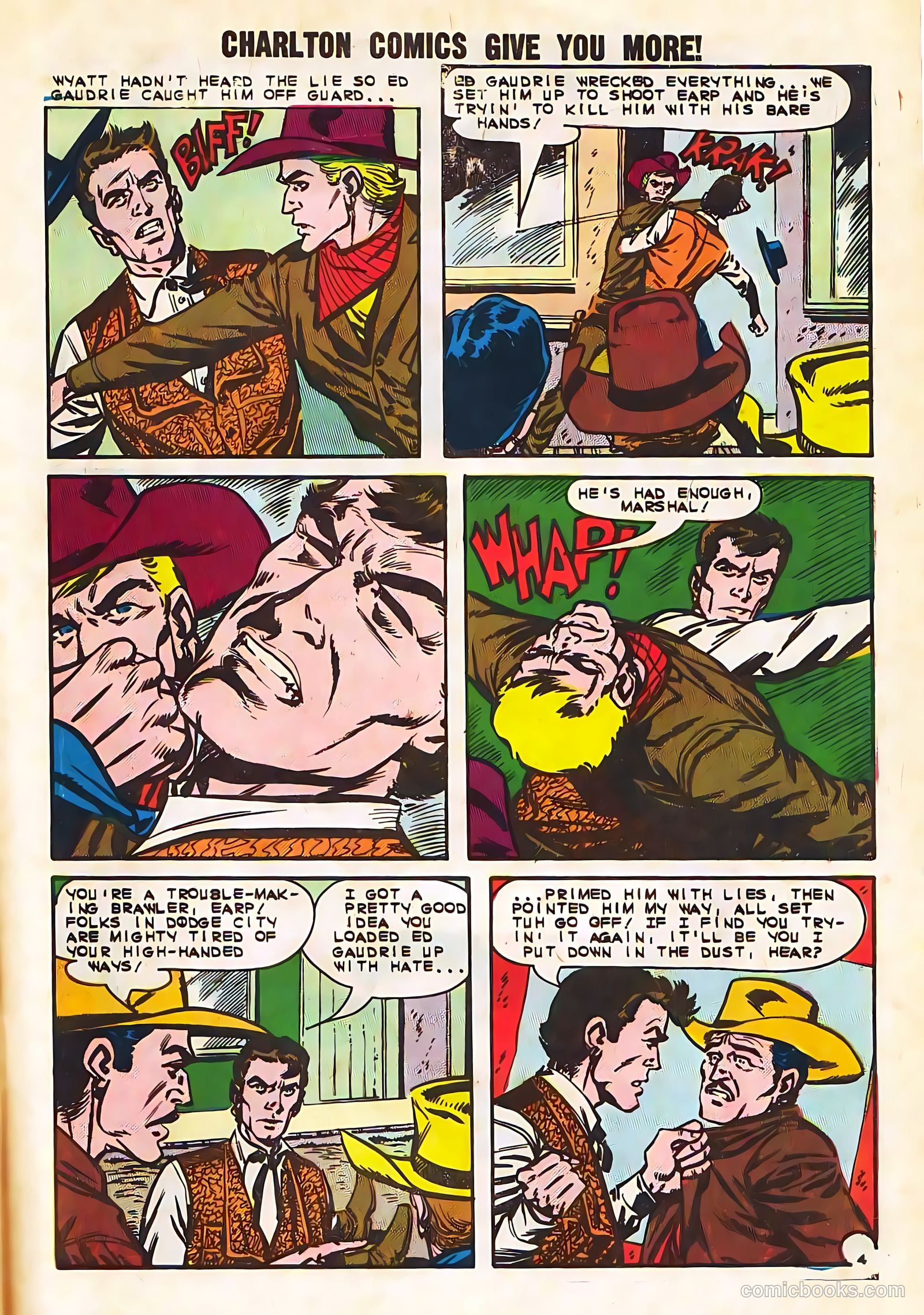 Wyatt Earp, Frontier Marshal #49 — page 7 of 36