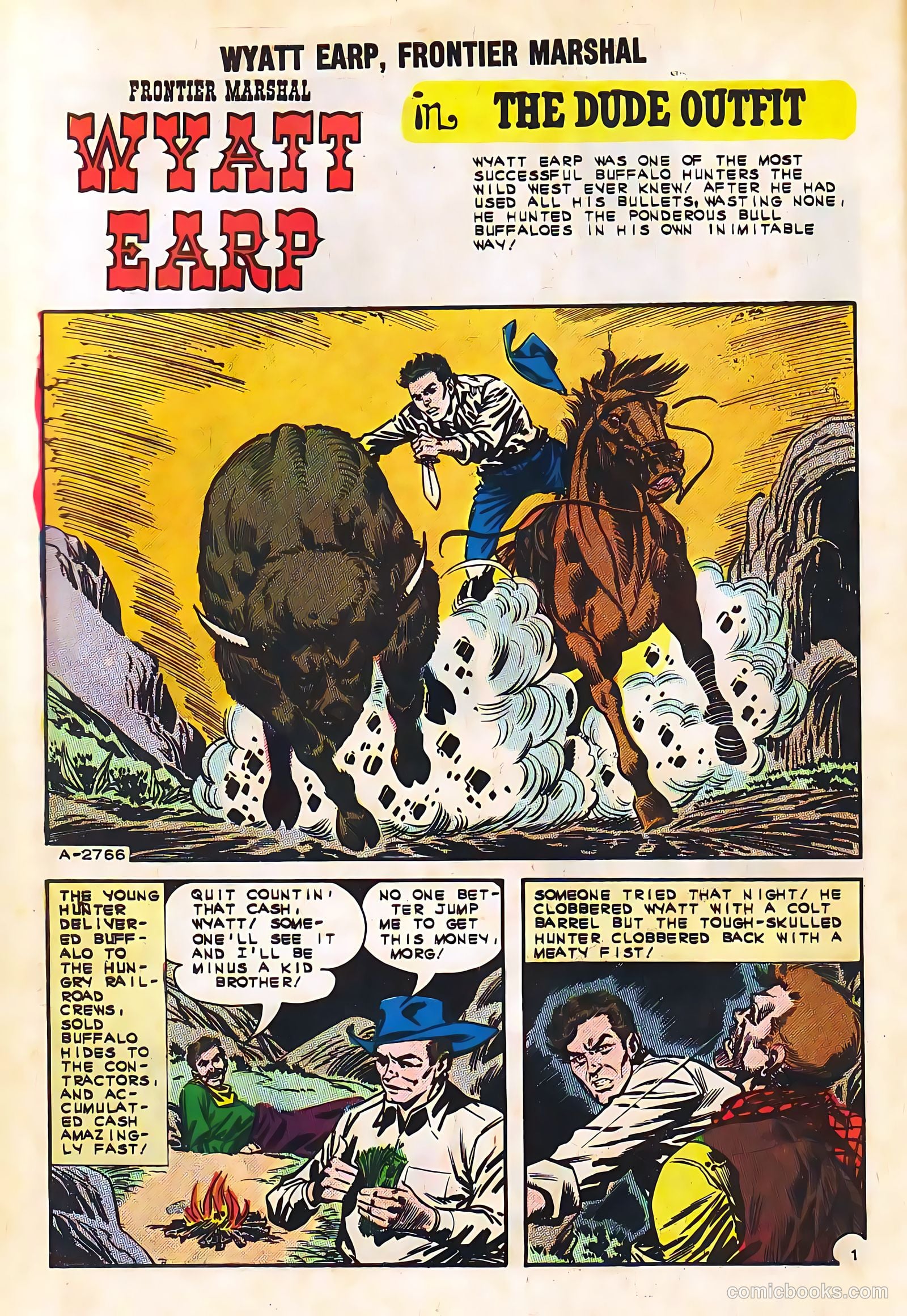 Wyatt Earp, Frontier Marshal #49 — page 10 of 36