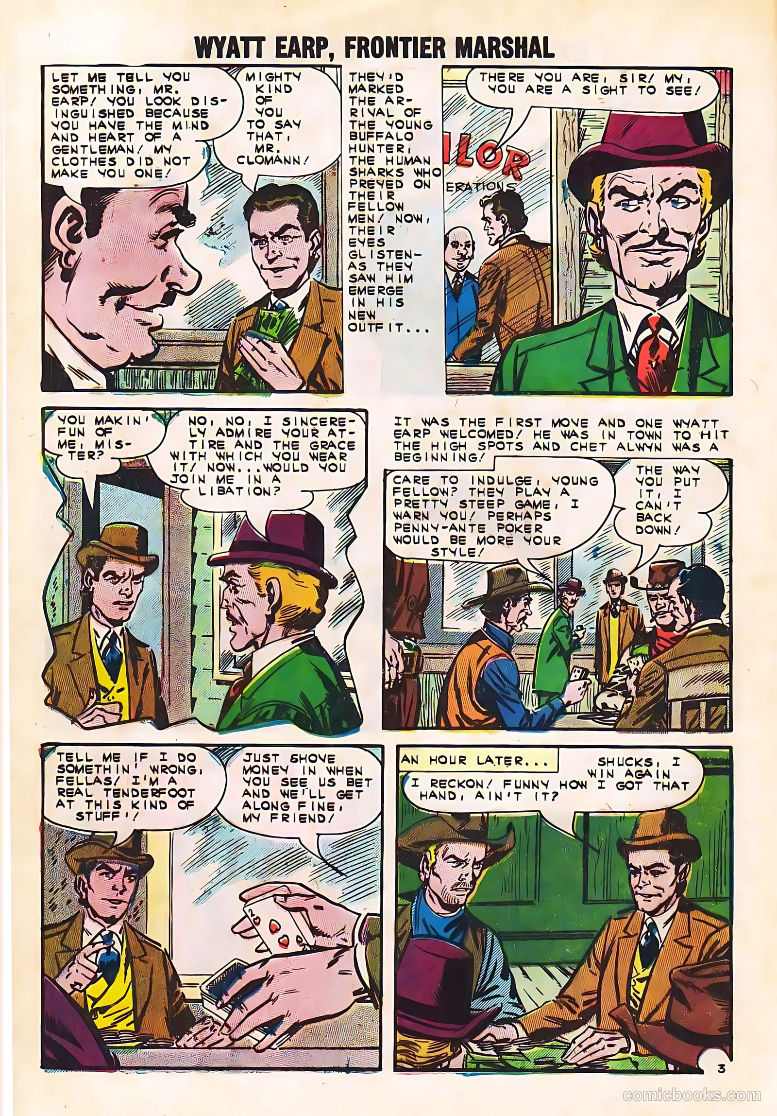 Wyatt Earp, Frontier Marshal #49 — page 12 of 36