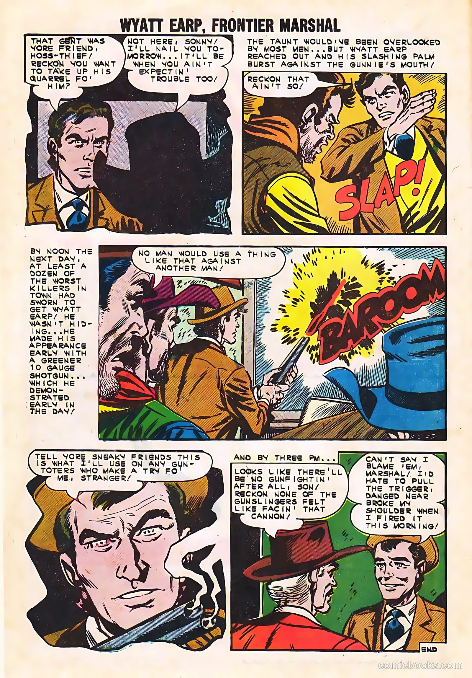Wyatt Earp, Frontier Marshal #49 — page 16 of 36