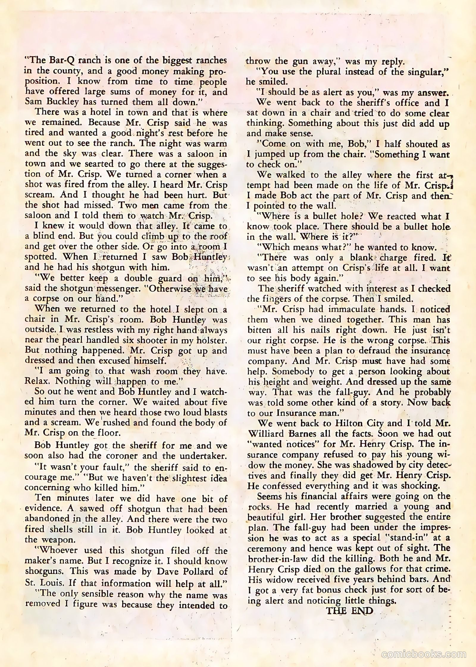 Wyatt Earp, Frontier Marshal #49 — page 19 of 36