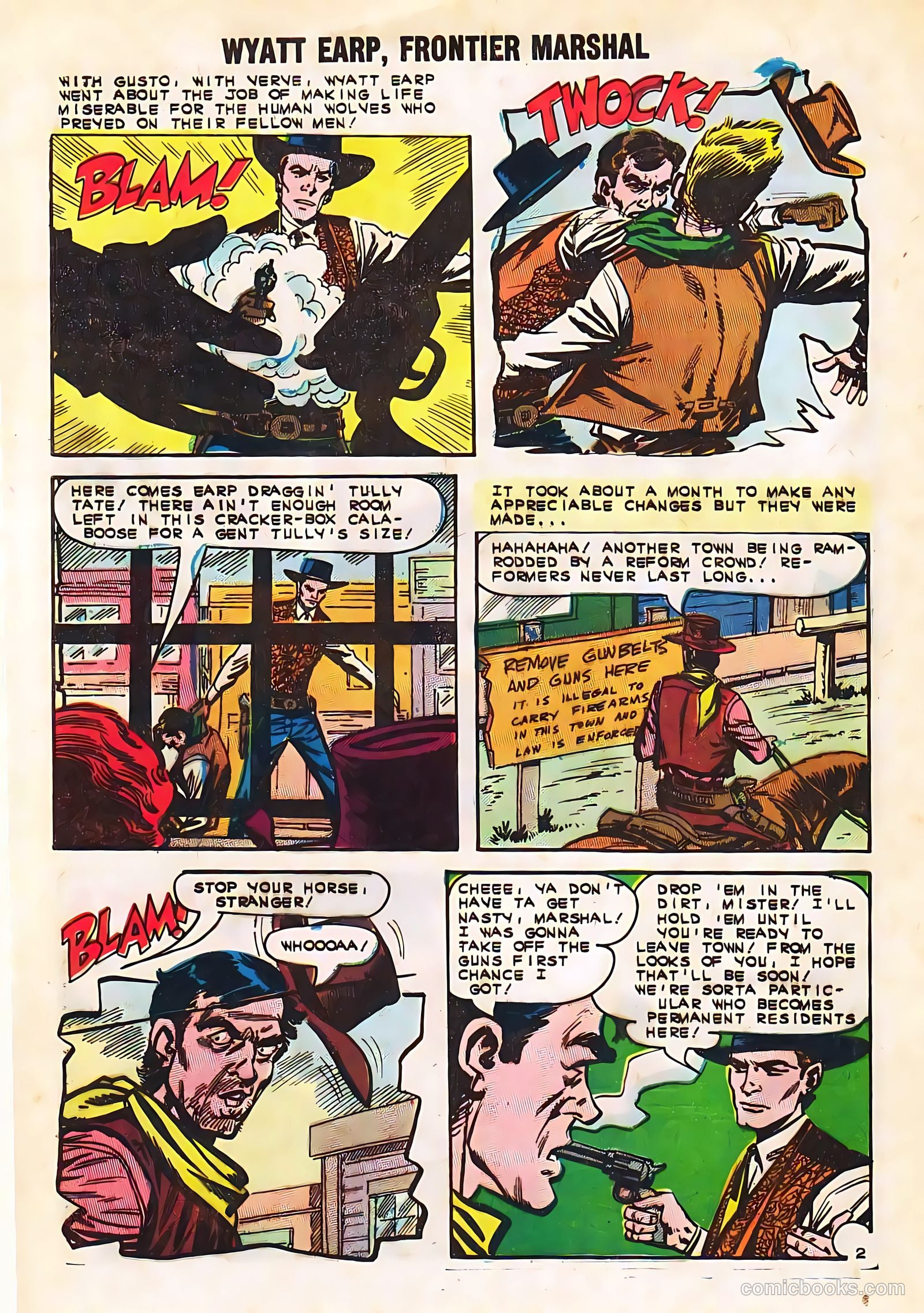Wyatt Earp, Frontier Marshal #49 — page 28 of 36