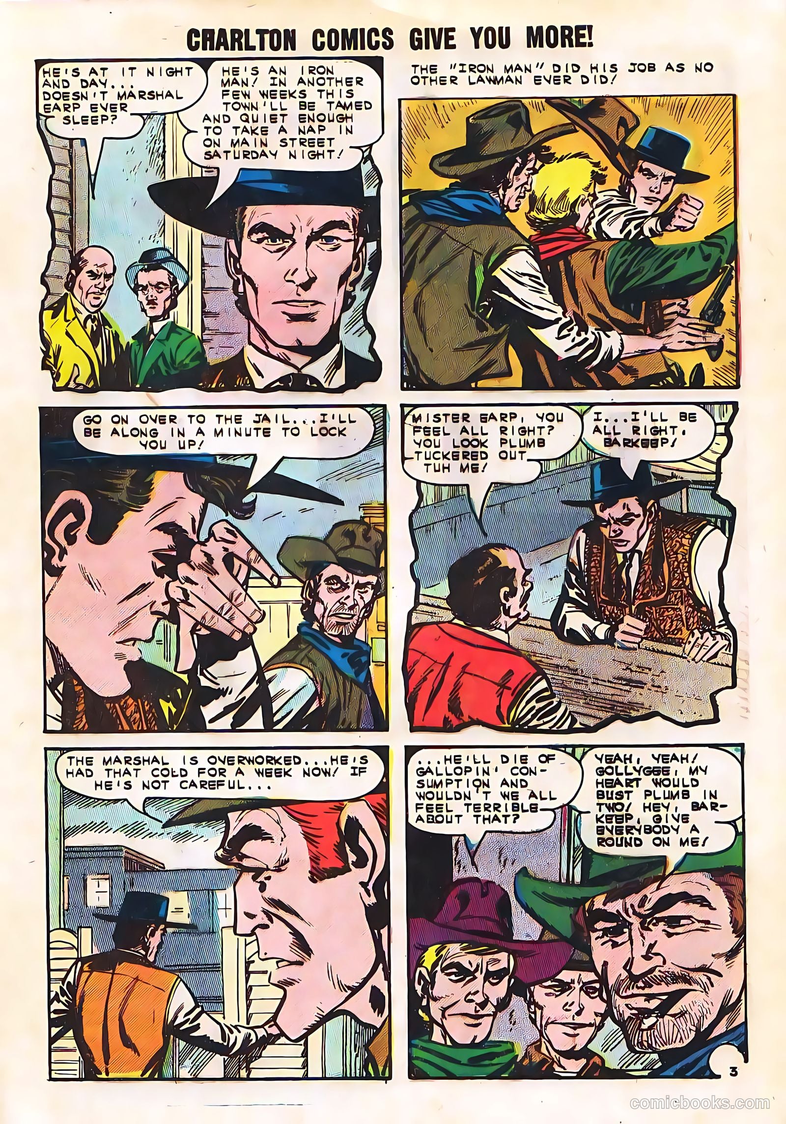 Wyatt Earp, Frontier Marshal #49 — page 29 of 36
