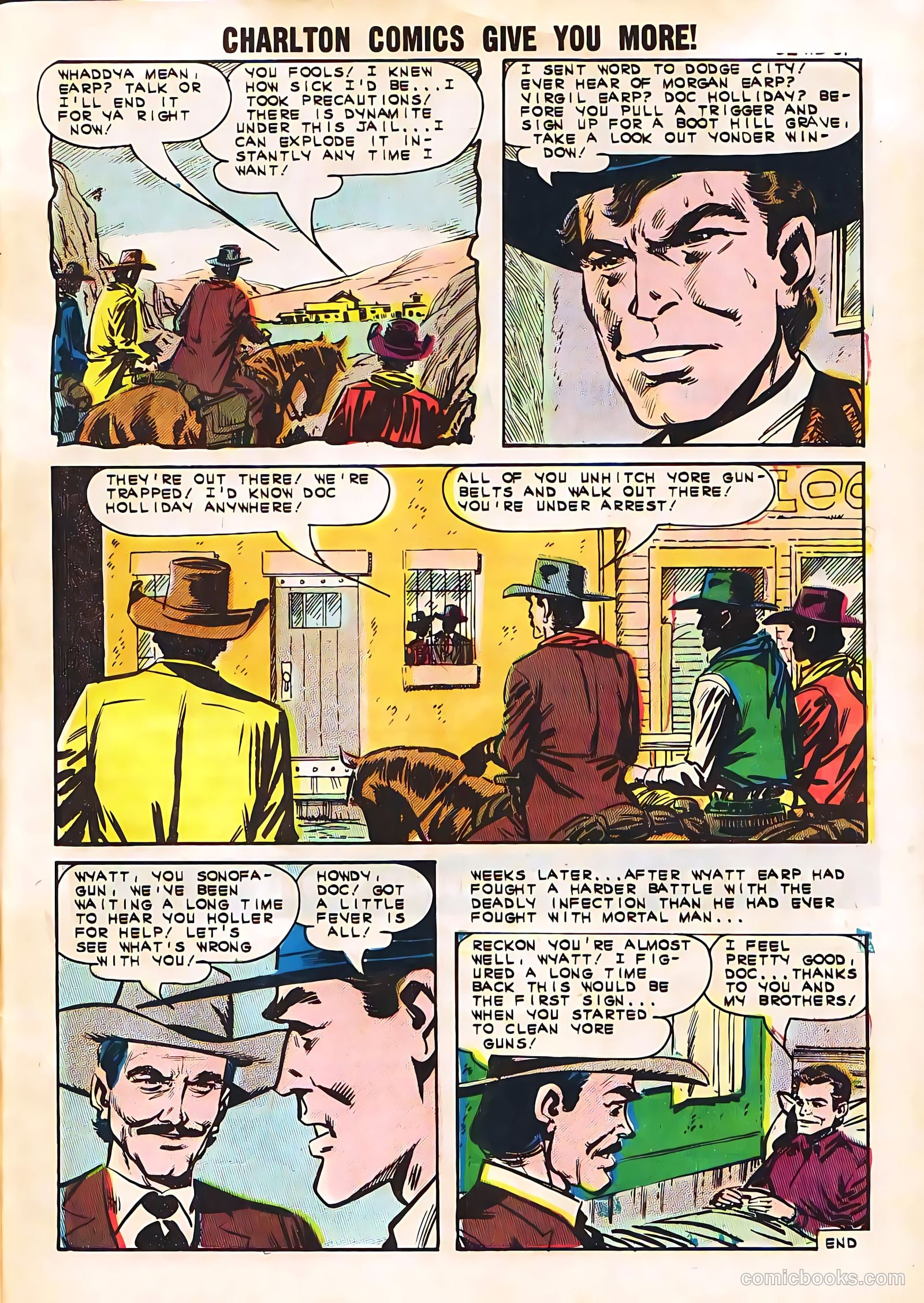 Wyatt Earp, Frontier Marshal #49 — page 33 of 36
