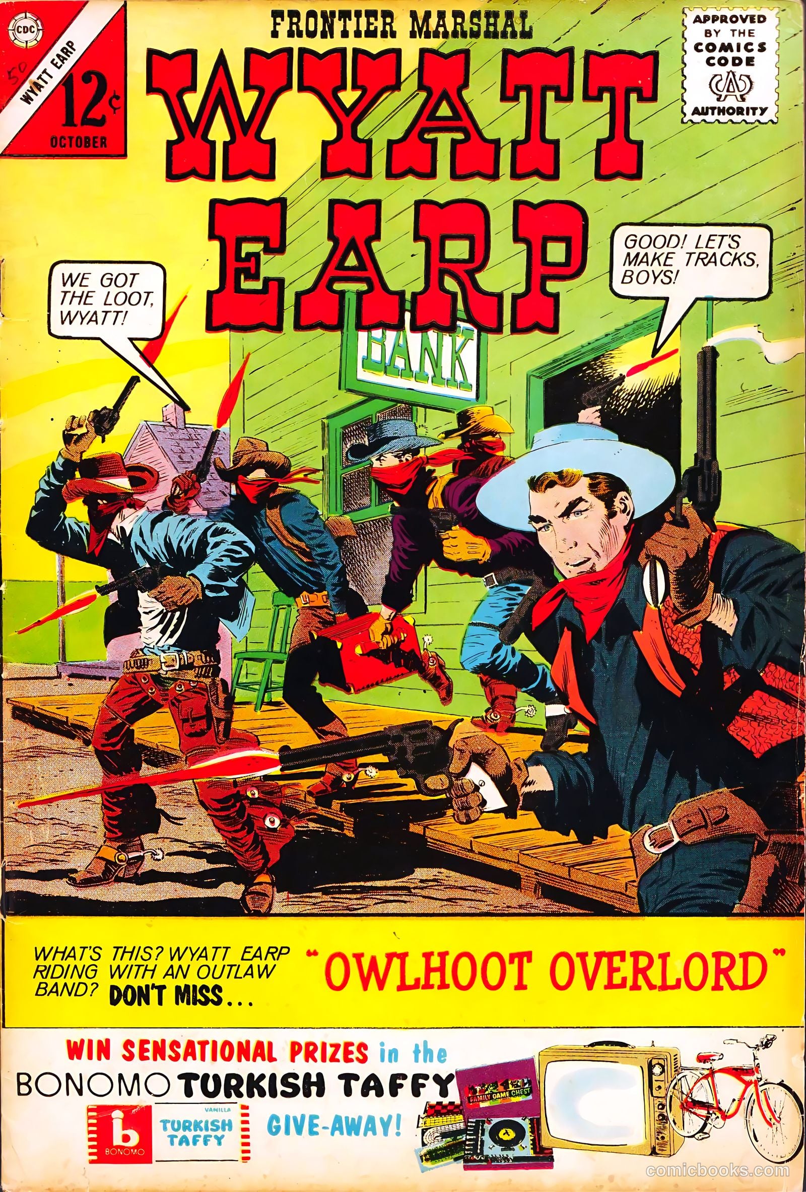 Wyatt Earp, Frontier Marshal #50 — page 1 of 36
