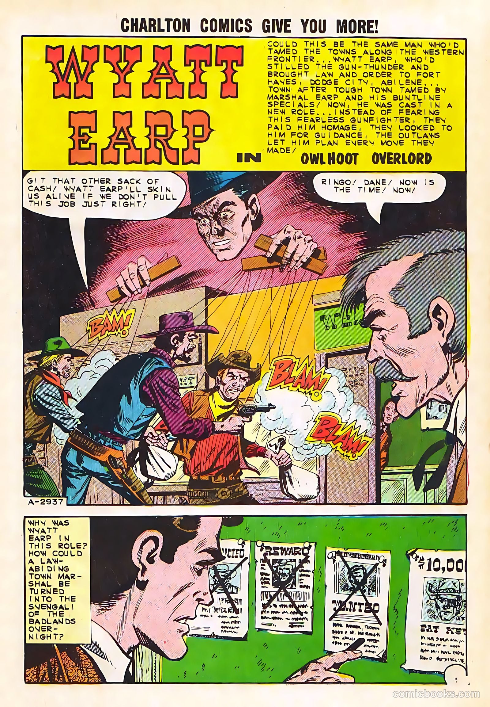 Wyatt Earp, Frontier Marshal #50 — page 3 of 36