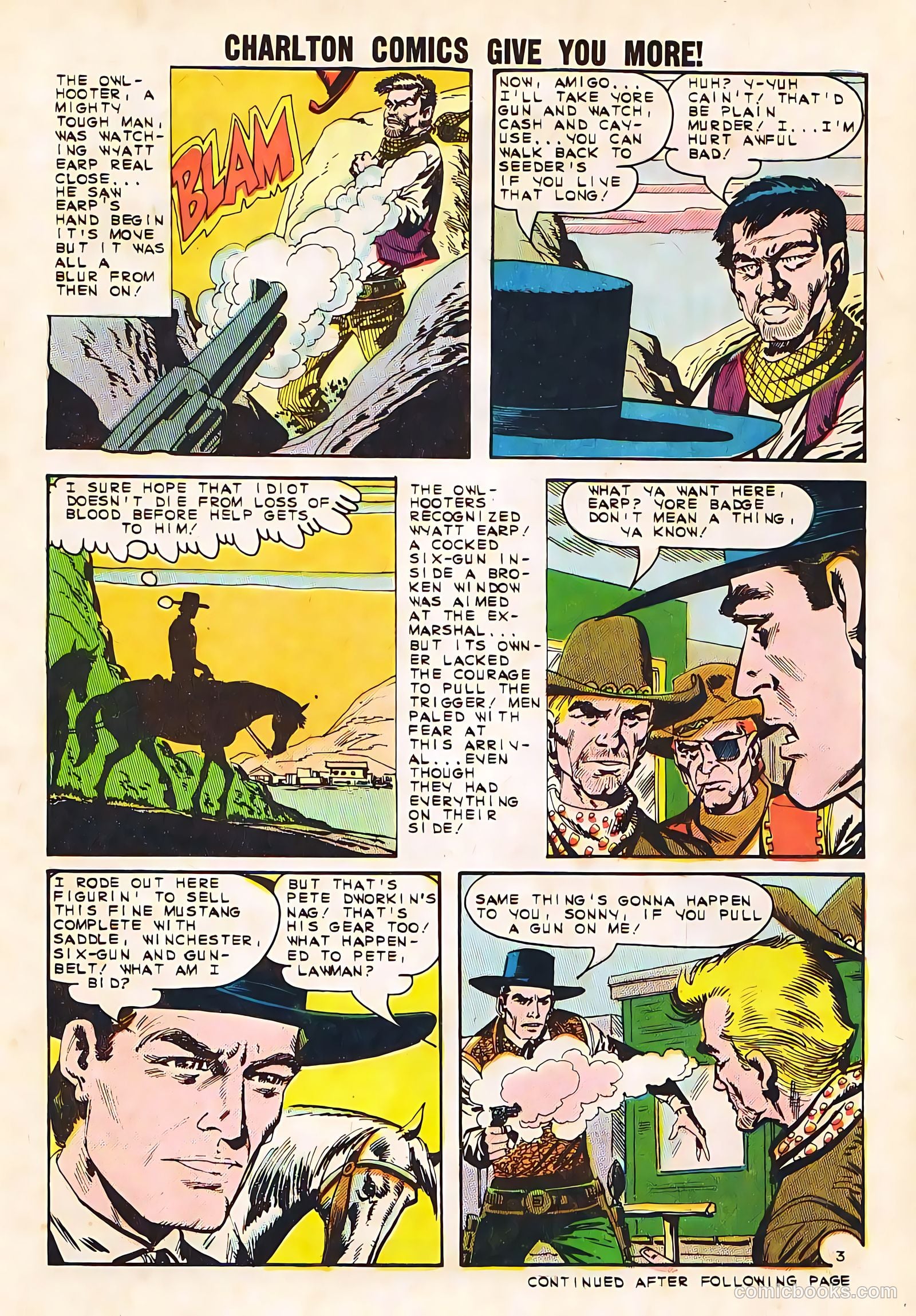 Wyatt Earp, Frontier Marshal #50 — page 5 of 36