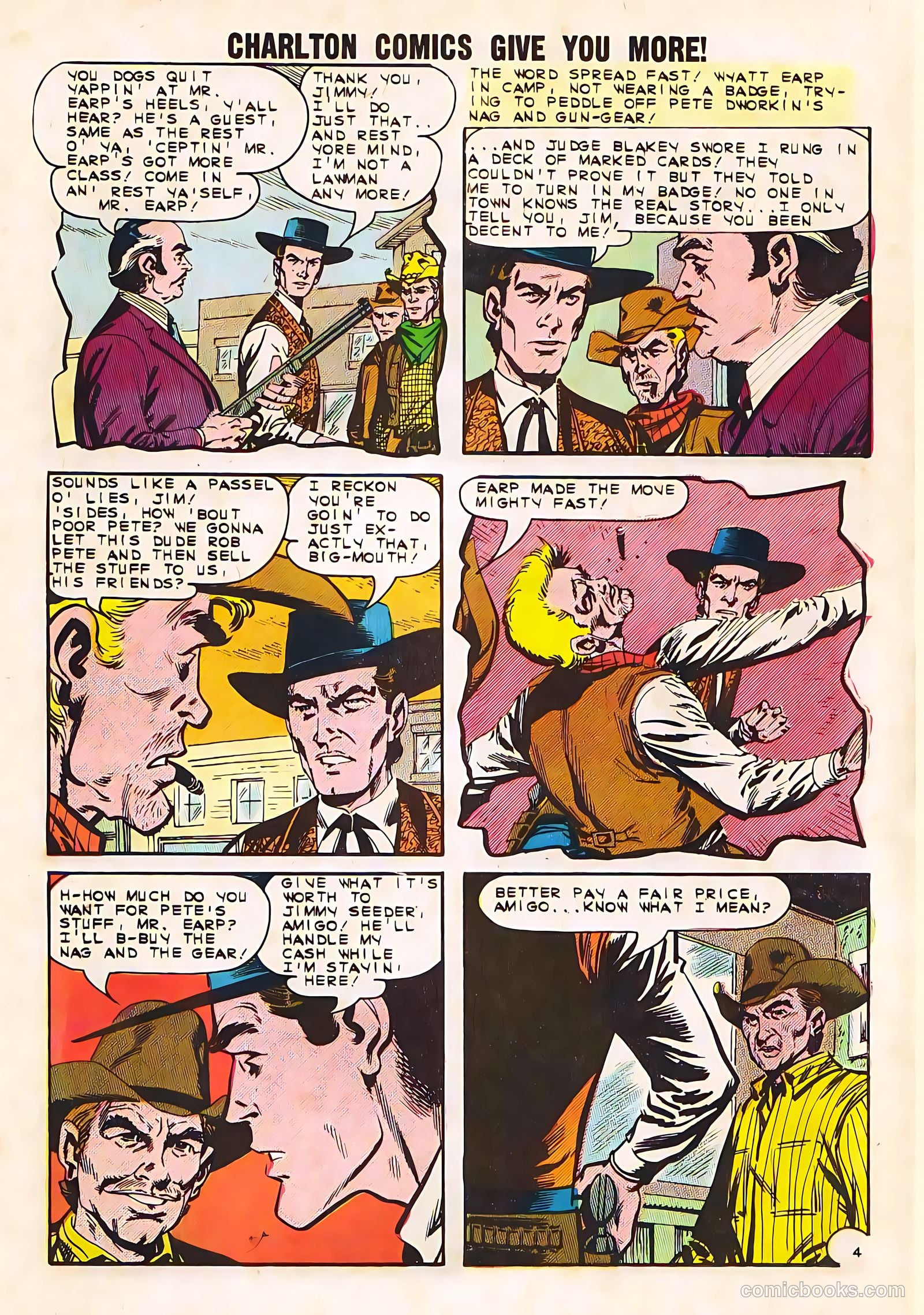 Wyatt Earp, Frontier Marshal #50 — page 7 of 36