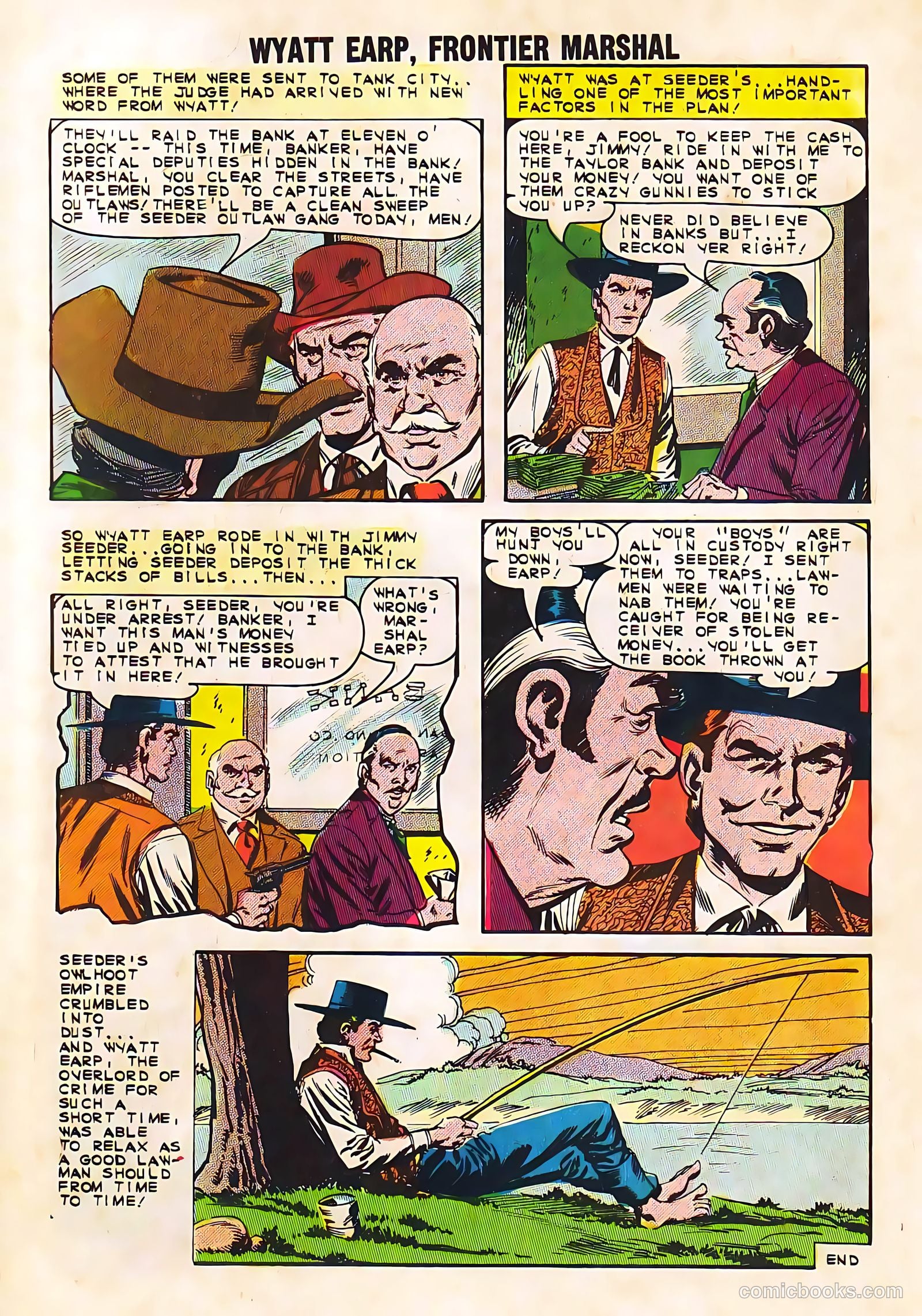 Wyatt Earp, Frontier Marshal #50 — page 10 of 36
