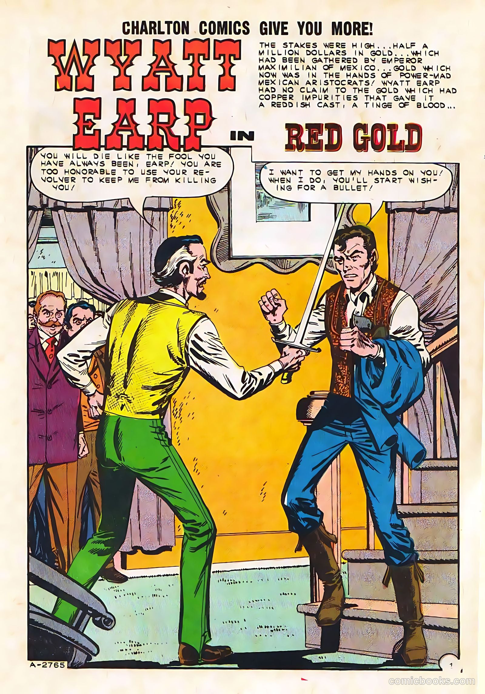 Wyatt Earp, Frontier Marshal #50 — page 11 of 36