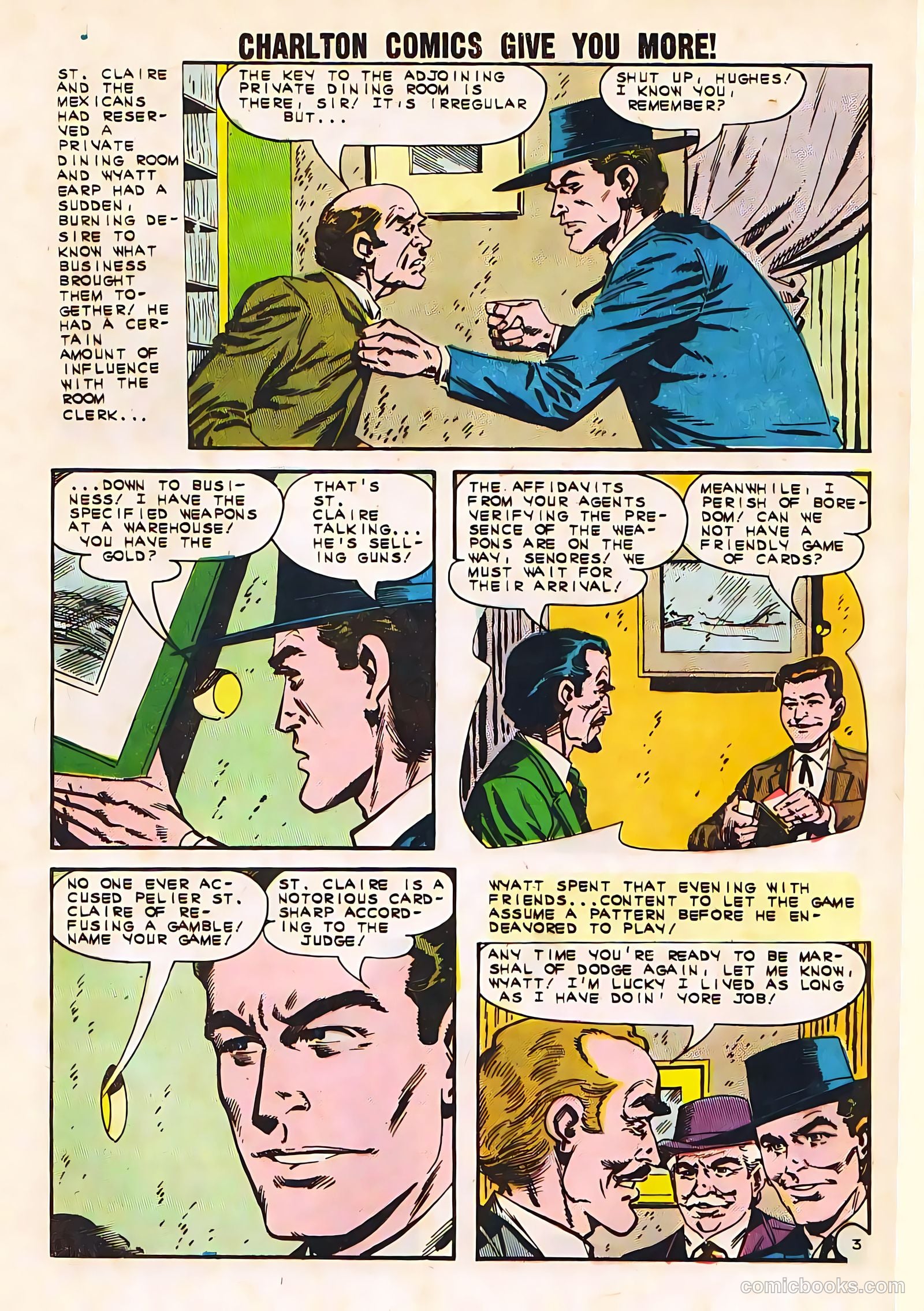 Wyatt Earp, Frontier Marshal #50 — page 13 of 36