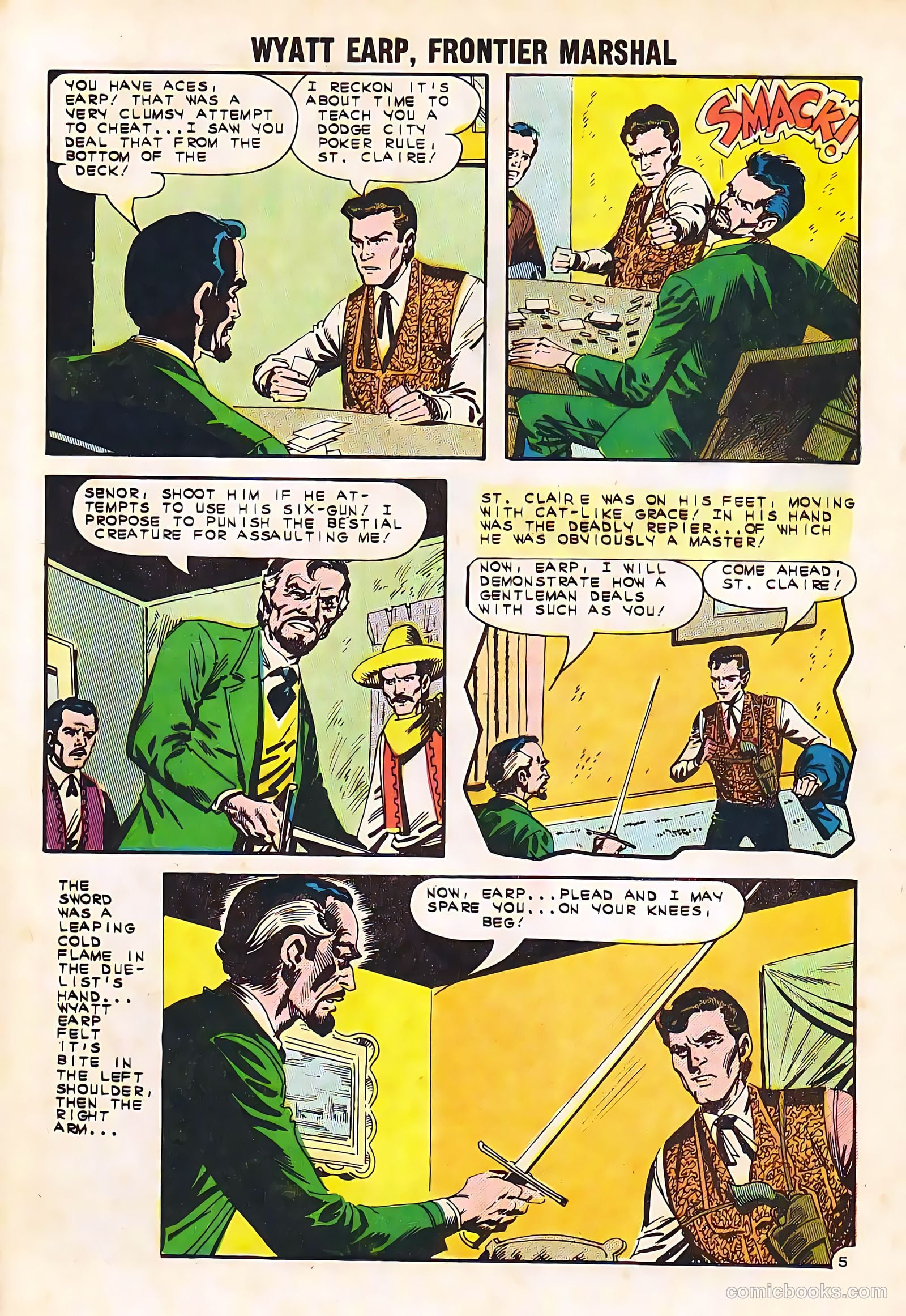 Wyatt Earp, Frontier Marshal #50 — page 16 of 36