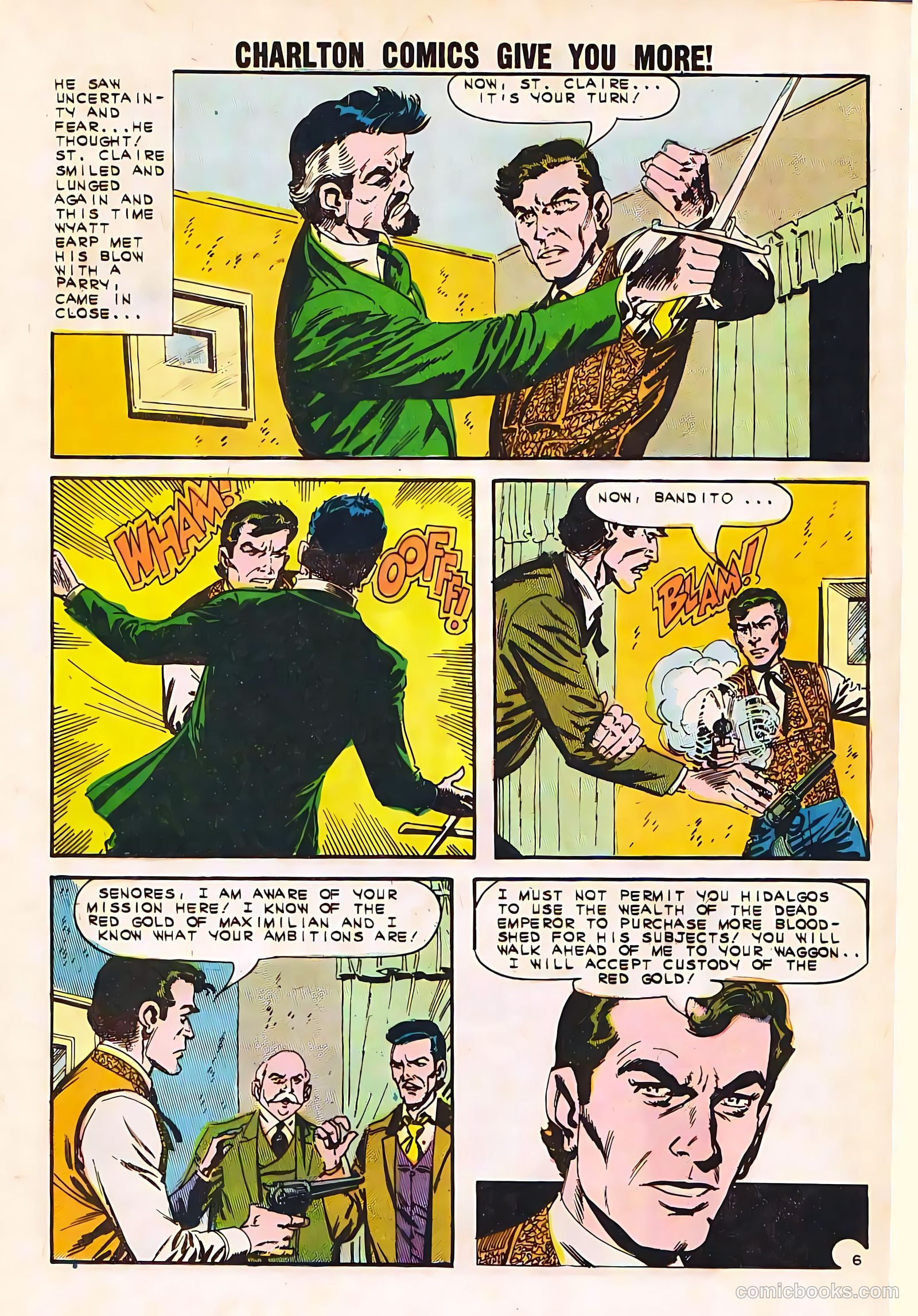 Wyatt Earp, Frontier Marshal #50 — page 17 of 36