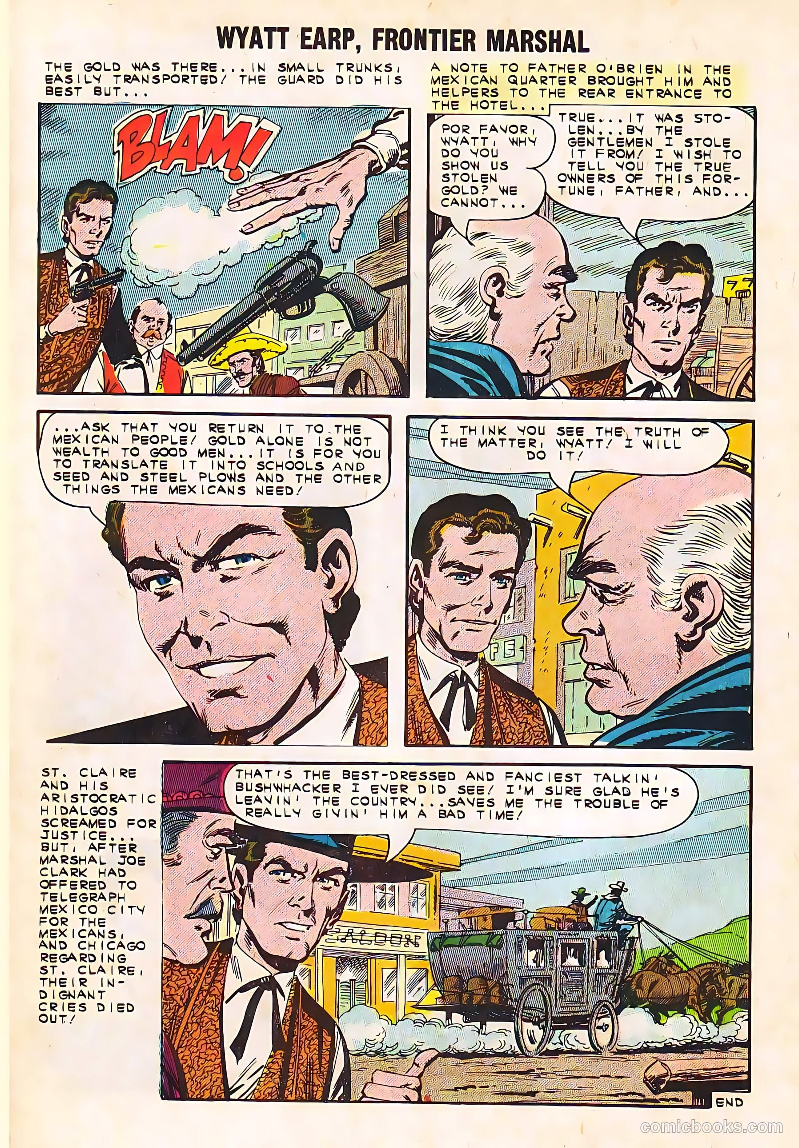 Wyatt Earp, Frontier Marshal #50 — page 18 of 36